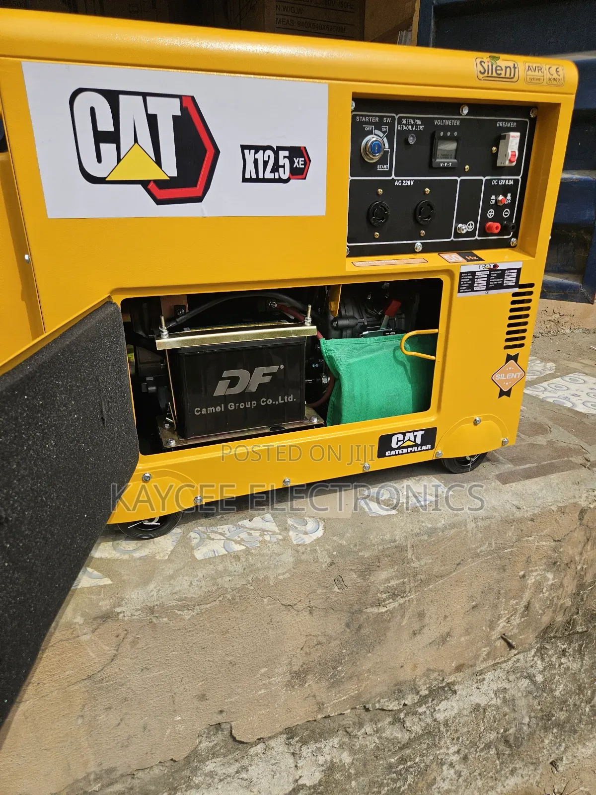 Cat 12kva Diesel Soundproof Generator 100%Copper Wire