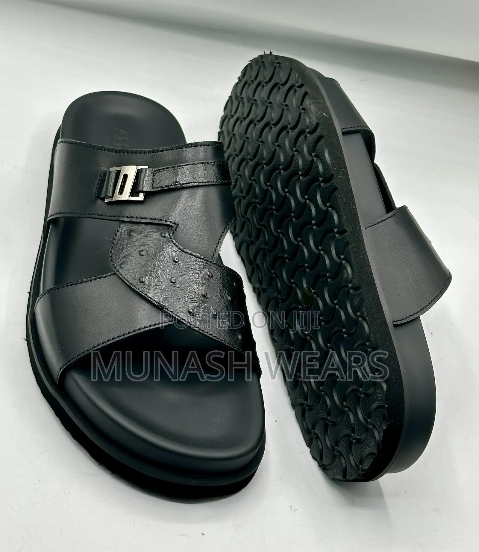 Italian Leather Slipers For Men 40-46 Available