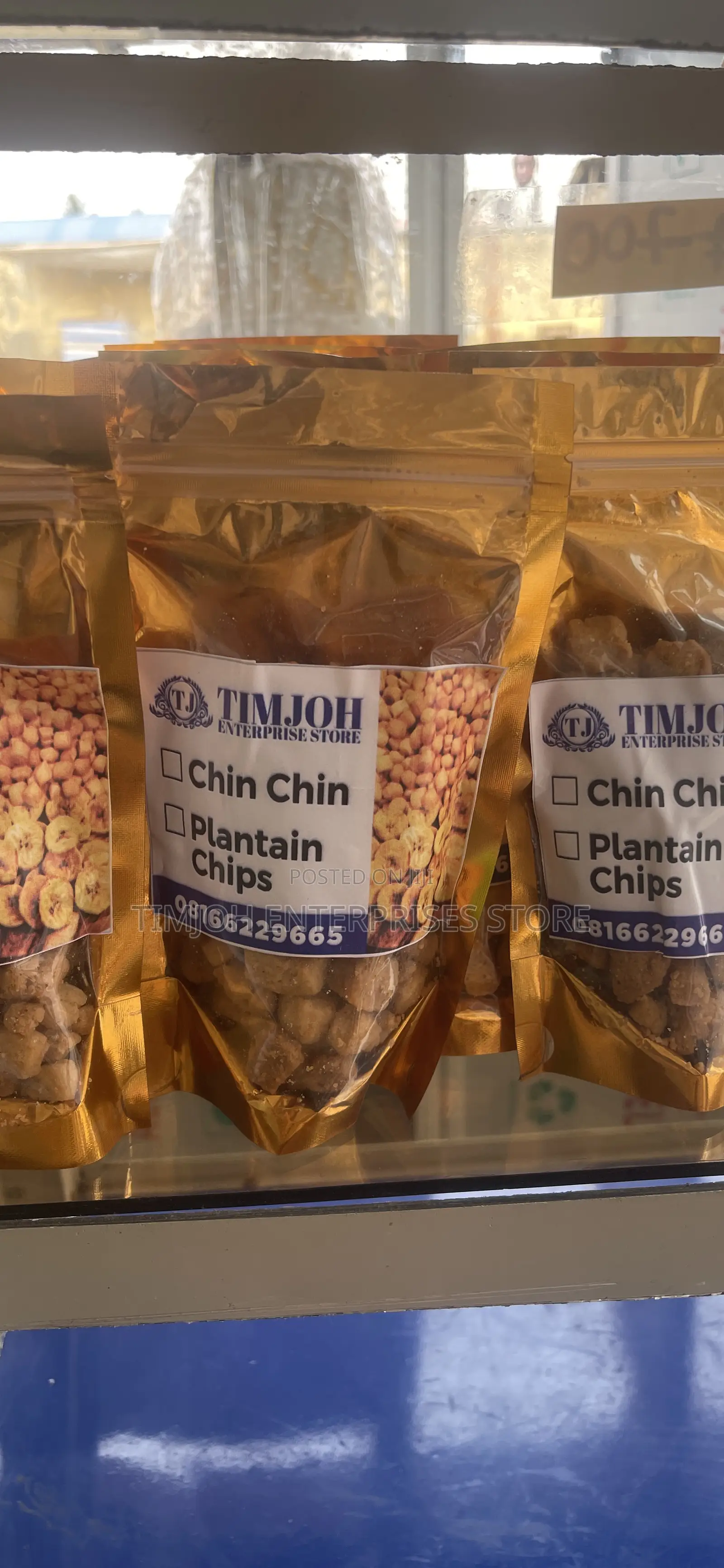 Chin Chin in a Pouch