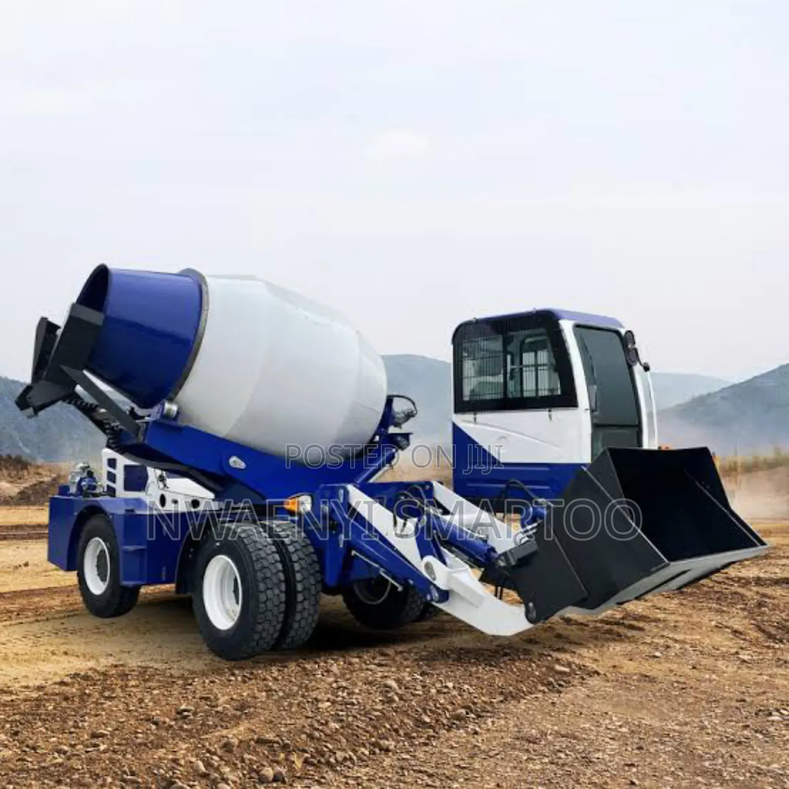 Mobile Self Load Concrete Mixer 3500litres