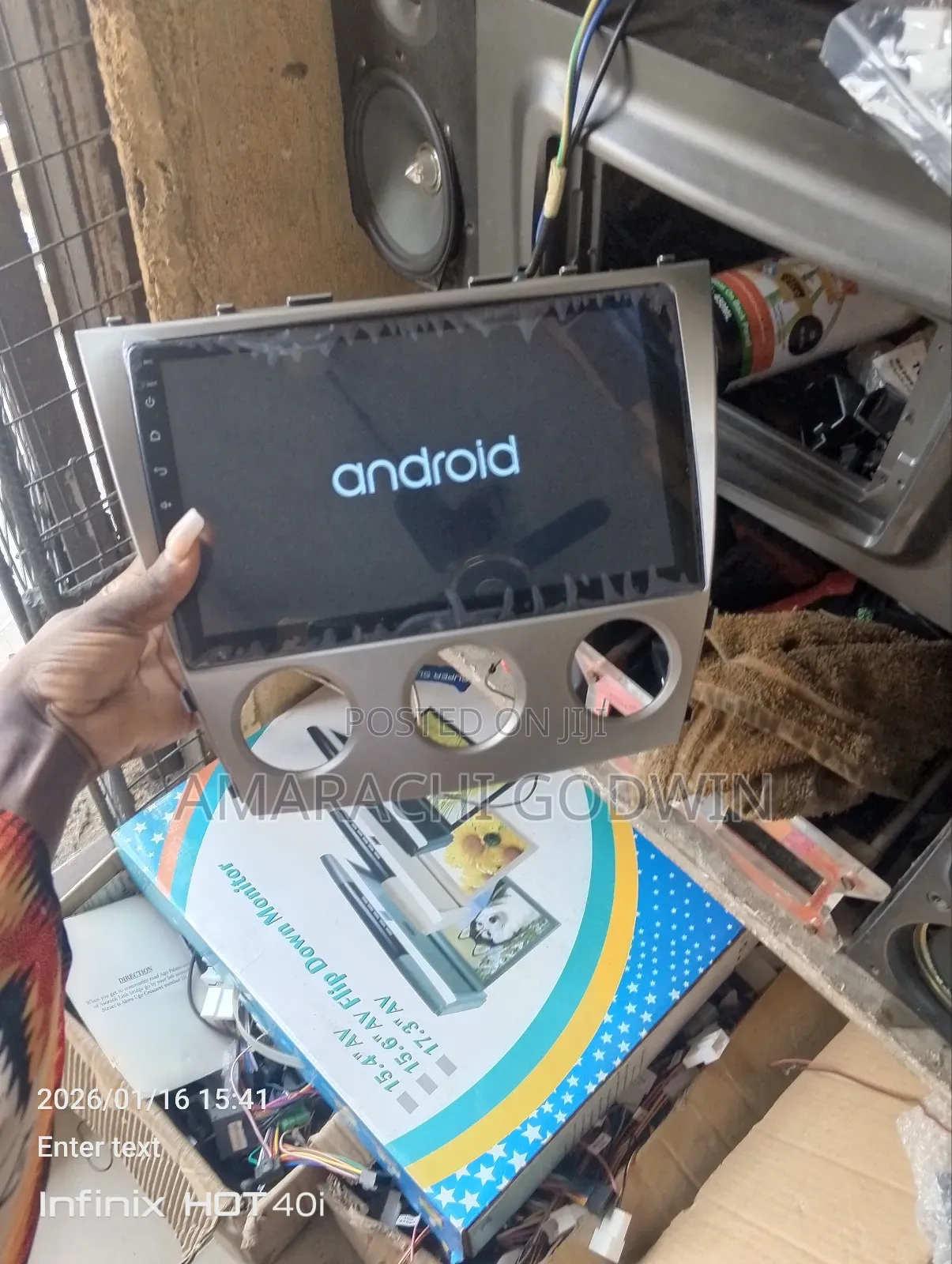 Camry 2008 Andriod Navigation Screen