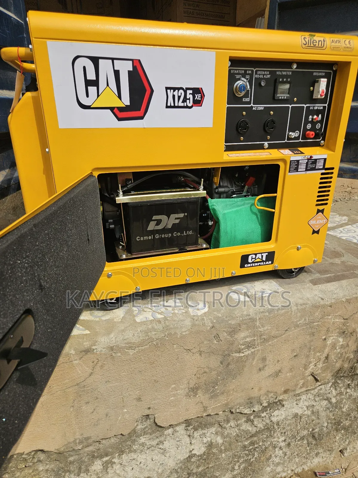 Cat 12kva Diesel Soundproof Generator 100%Copper Wire