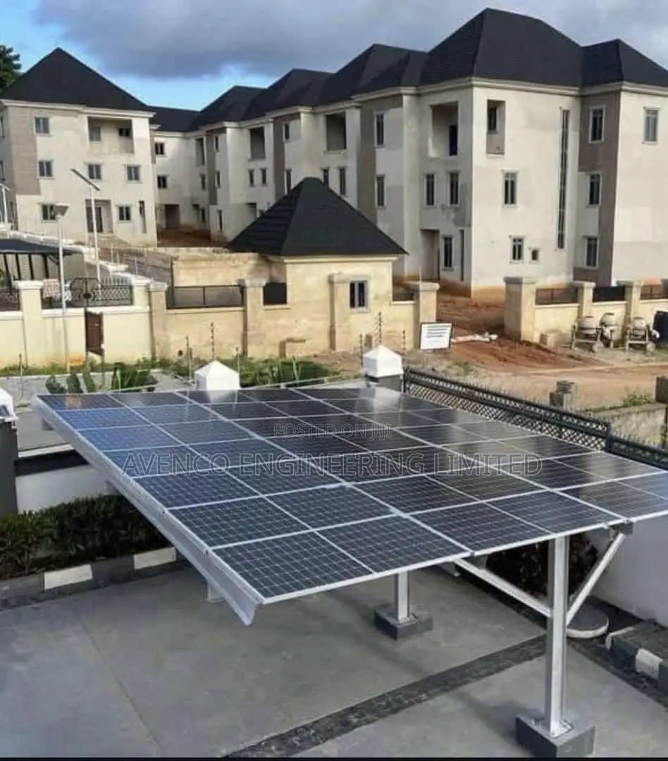 Fabrication of Solar Car Port ,Solar Steel Structure