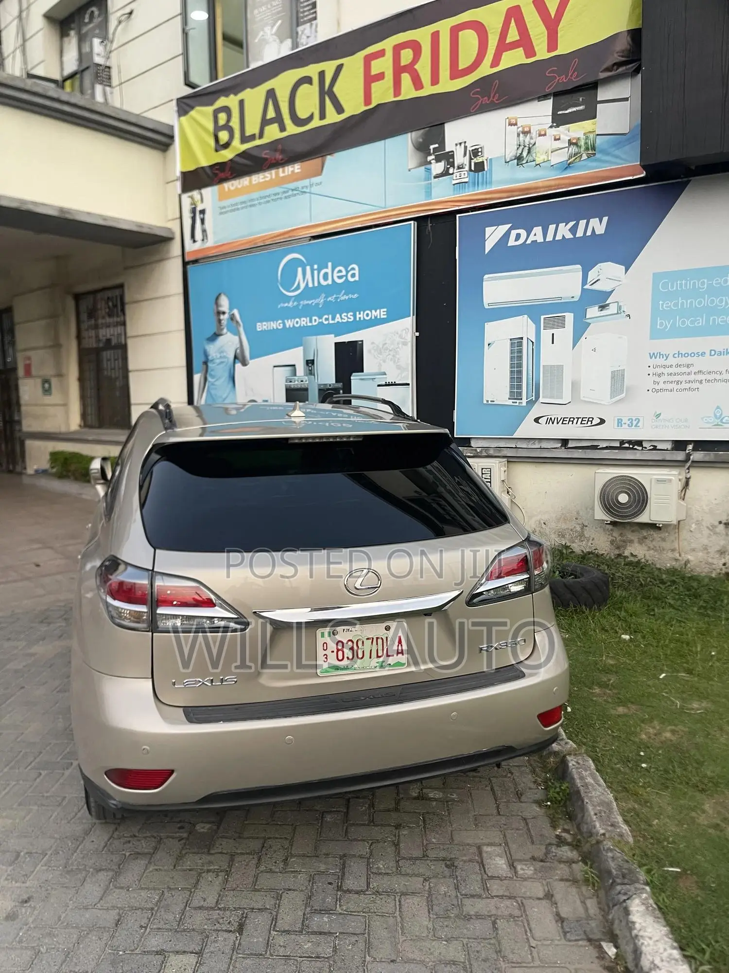 Lexus RX 350 2014 Gold
