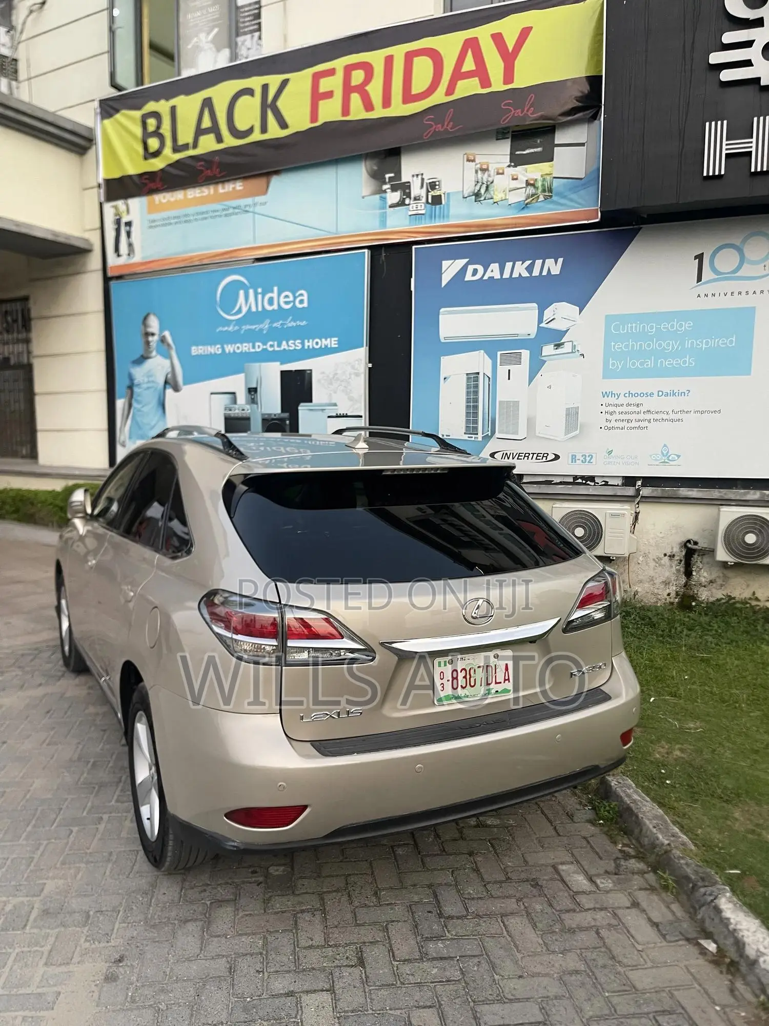Lexus RX 350 2014 Gold