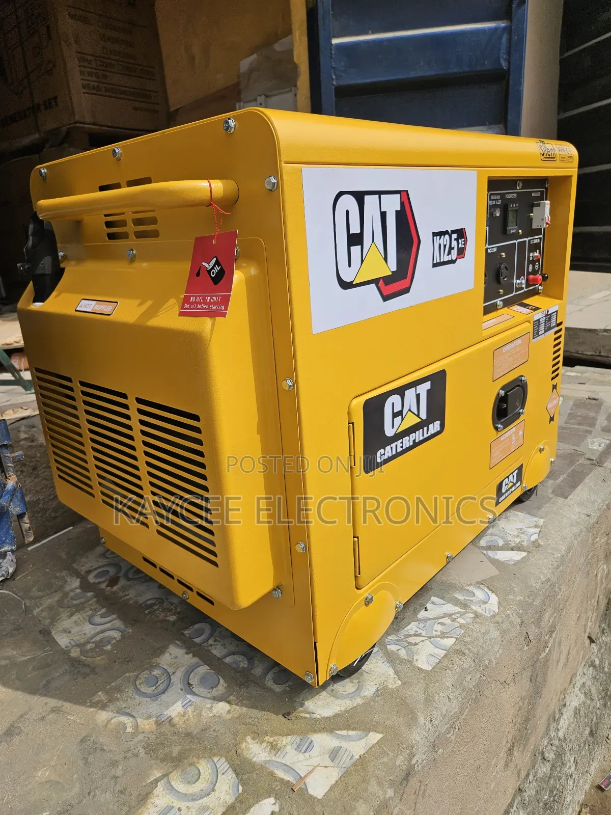 12kva Cat Diesel Soundproof Generator Available