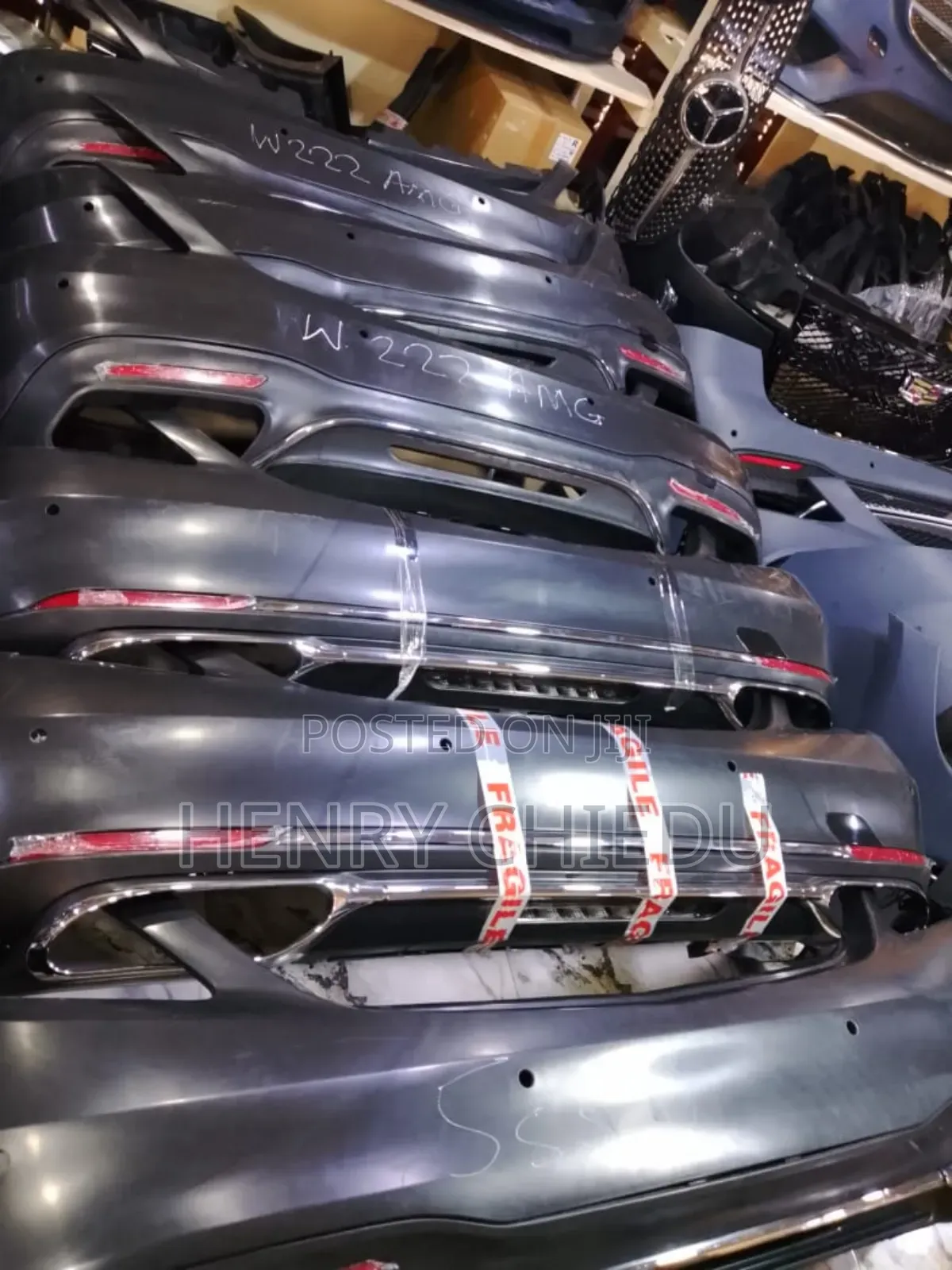 Upgrading Body Kit For Mercedes-benz S Class 222 Amg