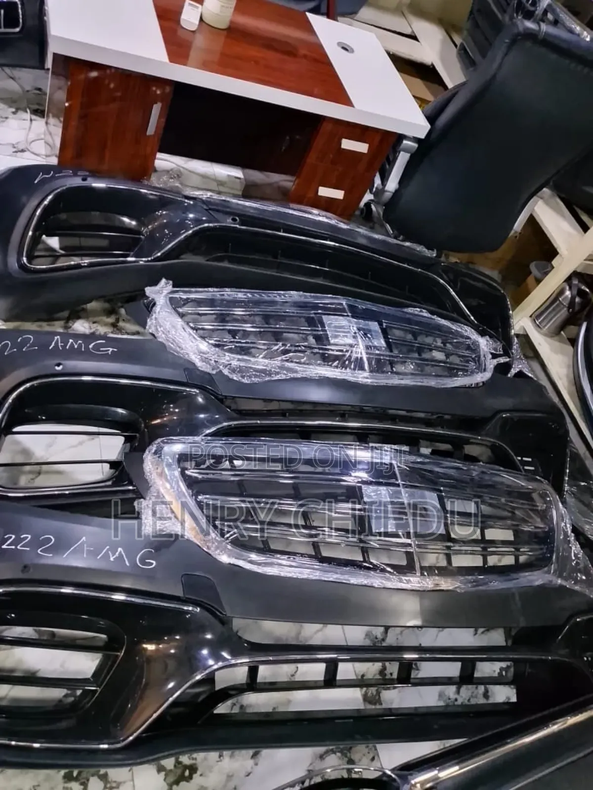 Upgrading Body Kit For Mercedes-benz S Class 222 Amg