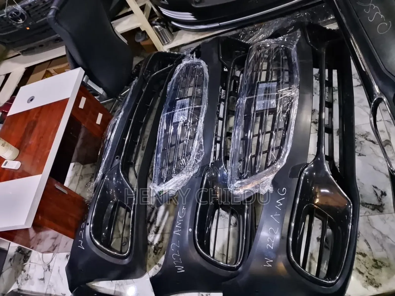 Upgrading Body Kit For Mercedes-benz S Class 222 Amg