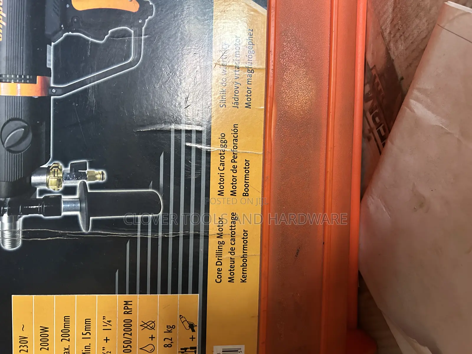 Norton Clipper CDM 203 Diamond Core Drilling Motor