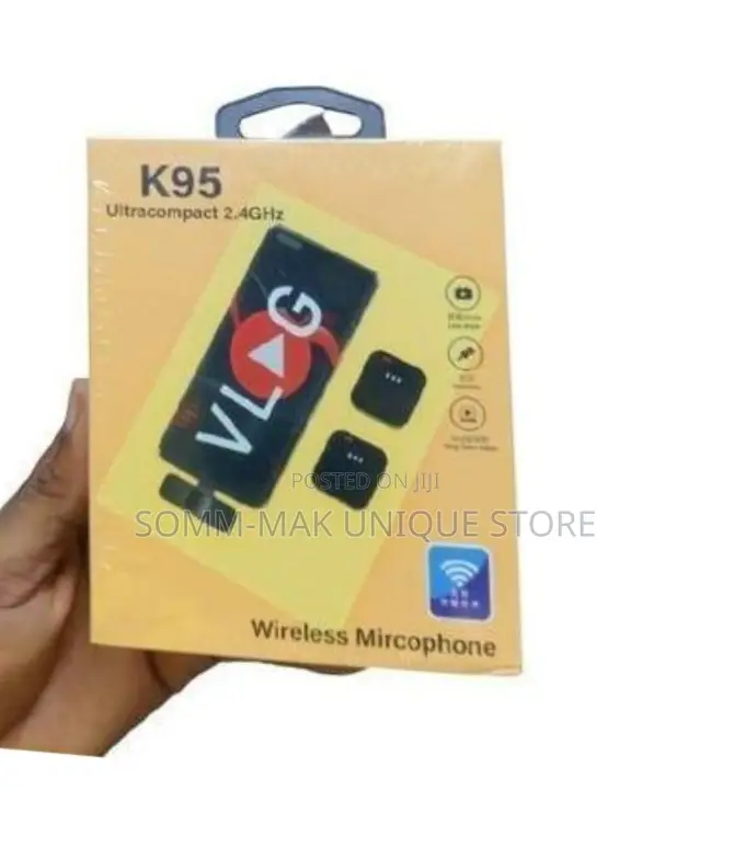 New Dual Microphone Vlog Wireless Double Phone Mic
