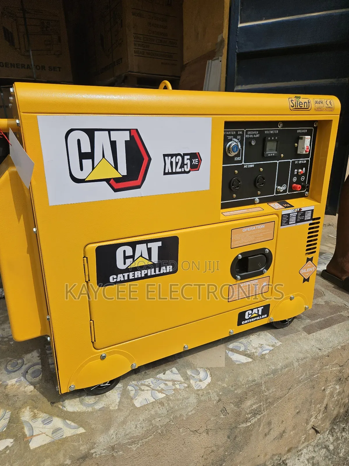 12kva Cat Diesel Soundproof Generator 100%Copper Wire