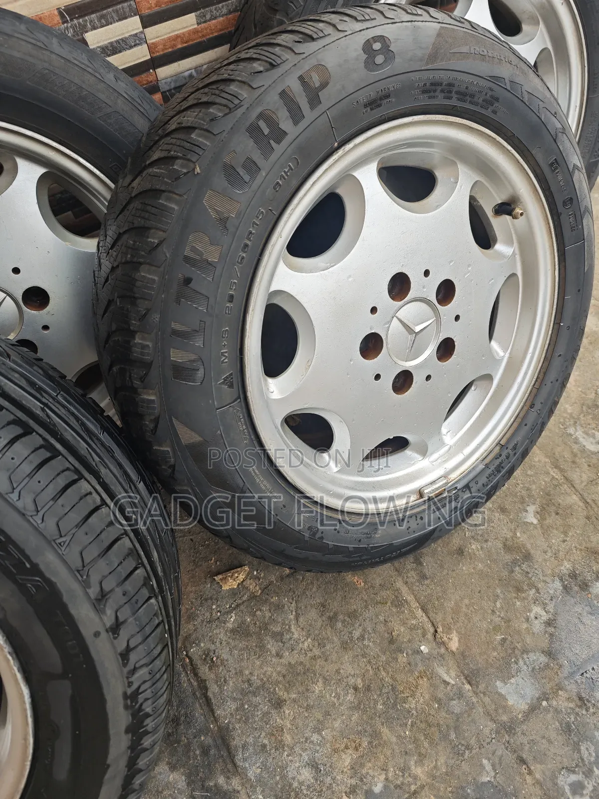 15" W202 C Class Rims and Tyre