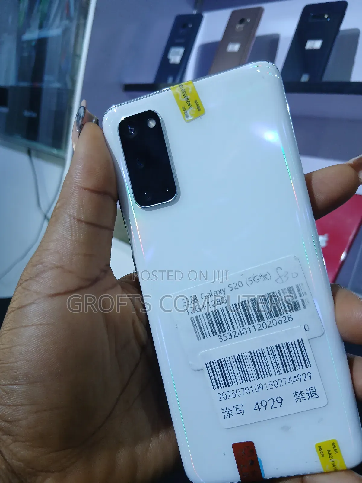 Samsung Galaxy S20 128 GB White