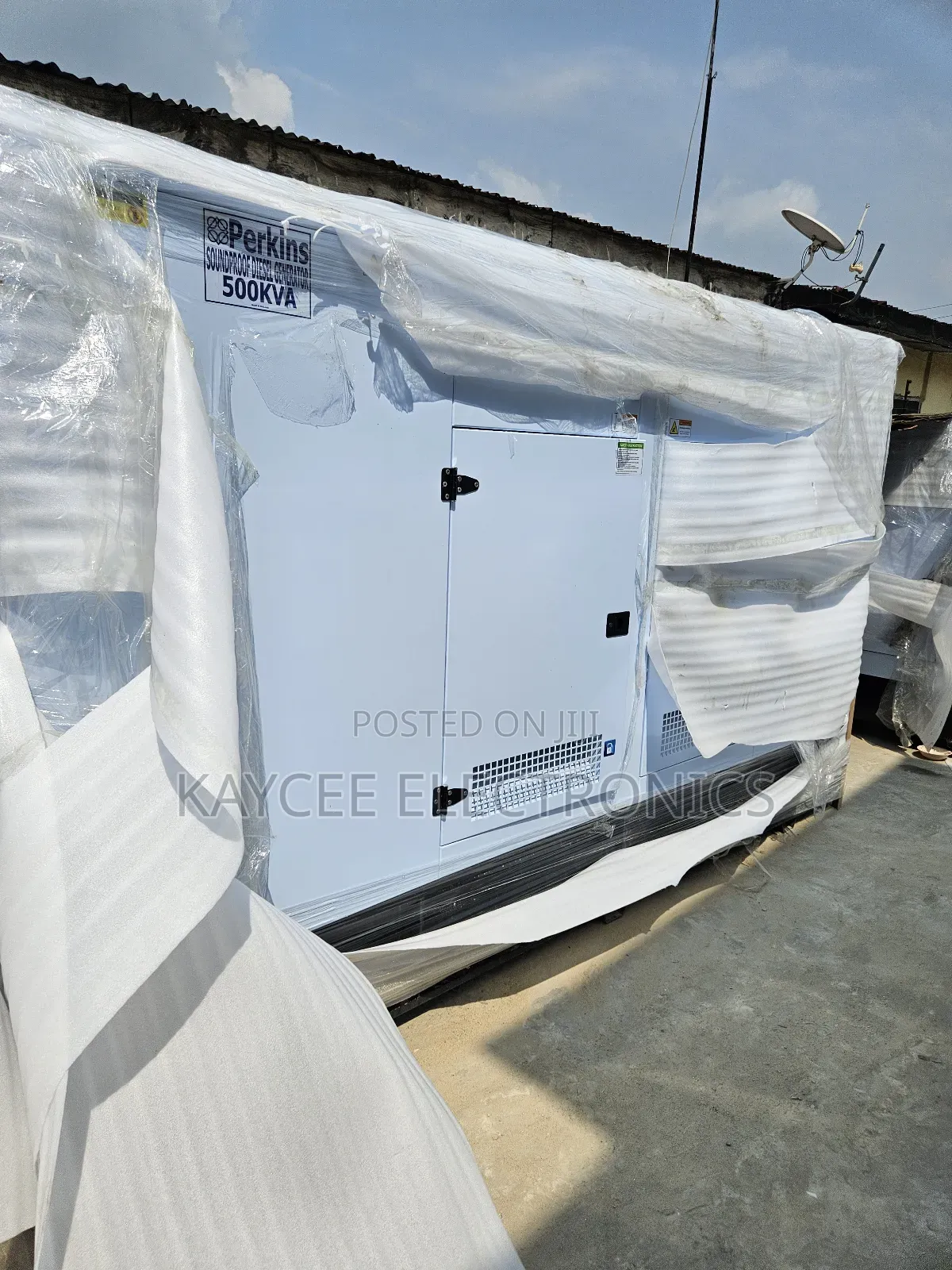 500kva Perkins Diesel Soundproof Generator