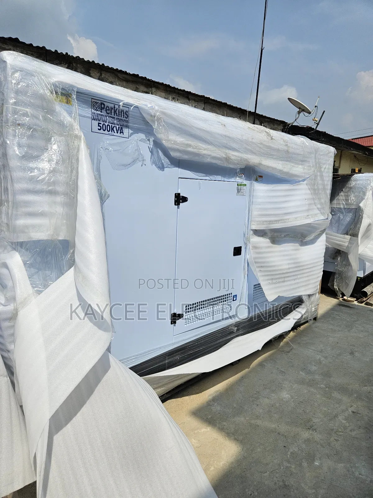 500kva Perkins Diesel Soundproof Generator