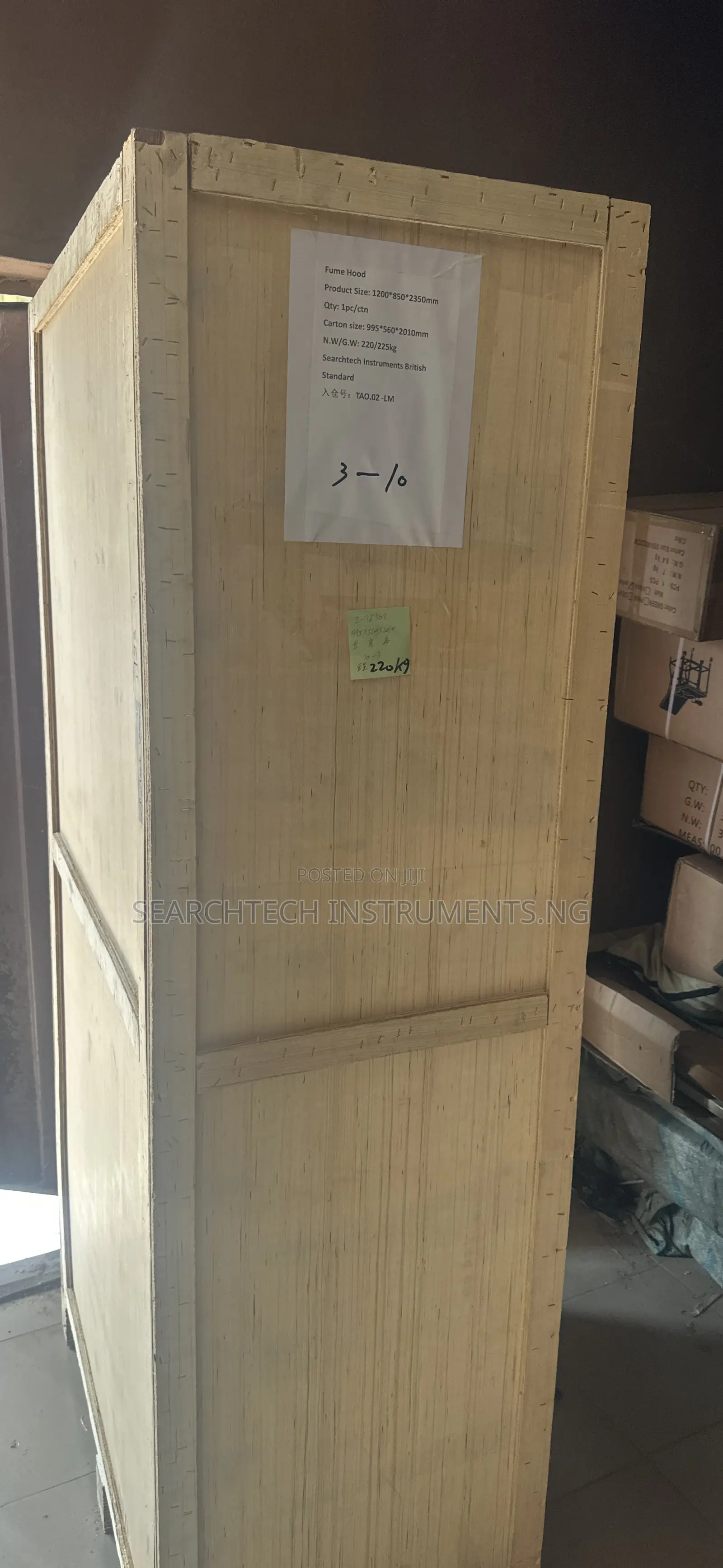 Fume Cupboard or Fume Hood