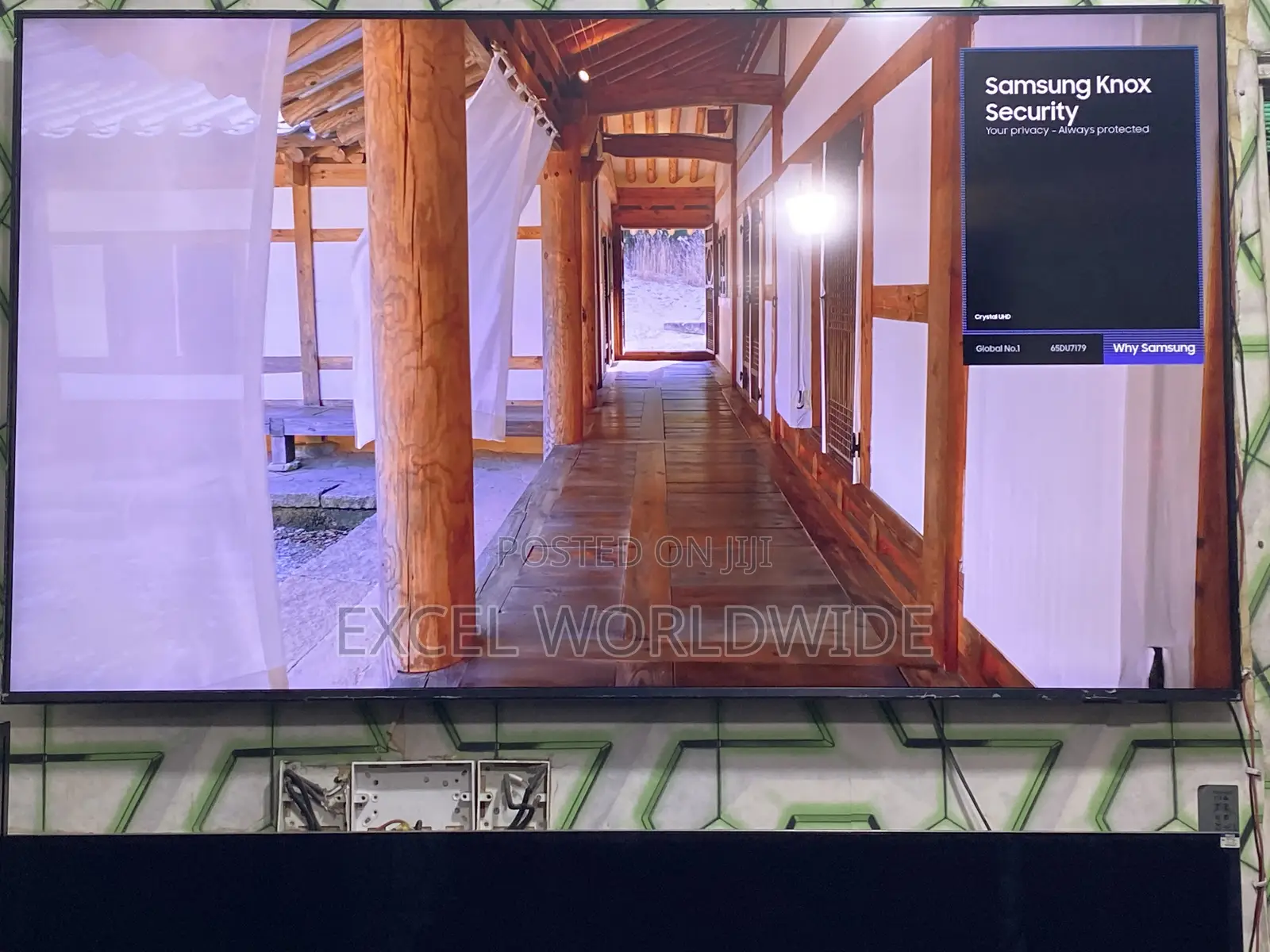 Samsung Crystal Uhd Tizen Ostm Smart Tv 65"Inches (2024) Model