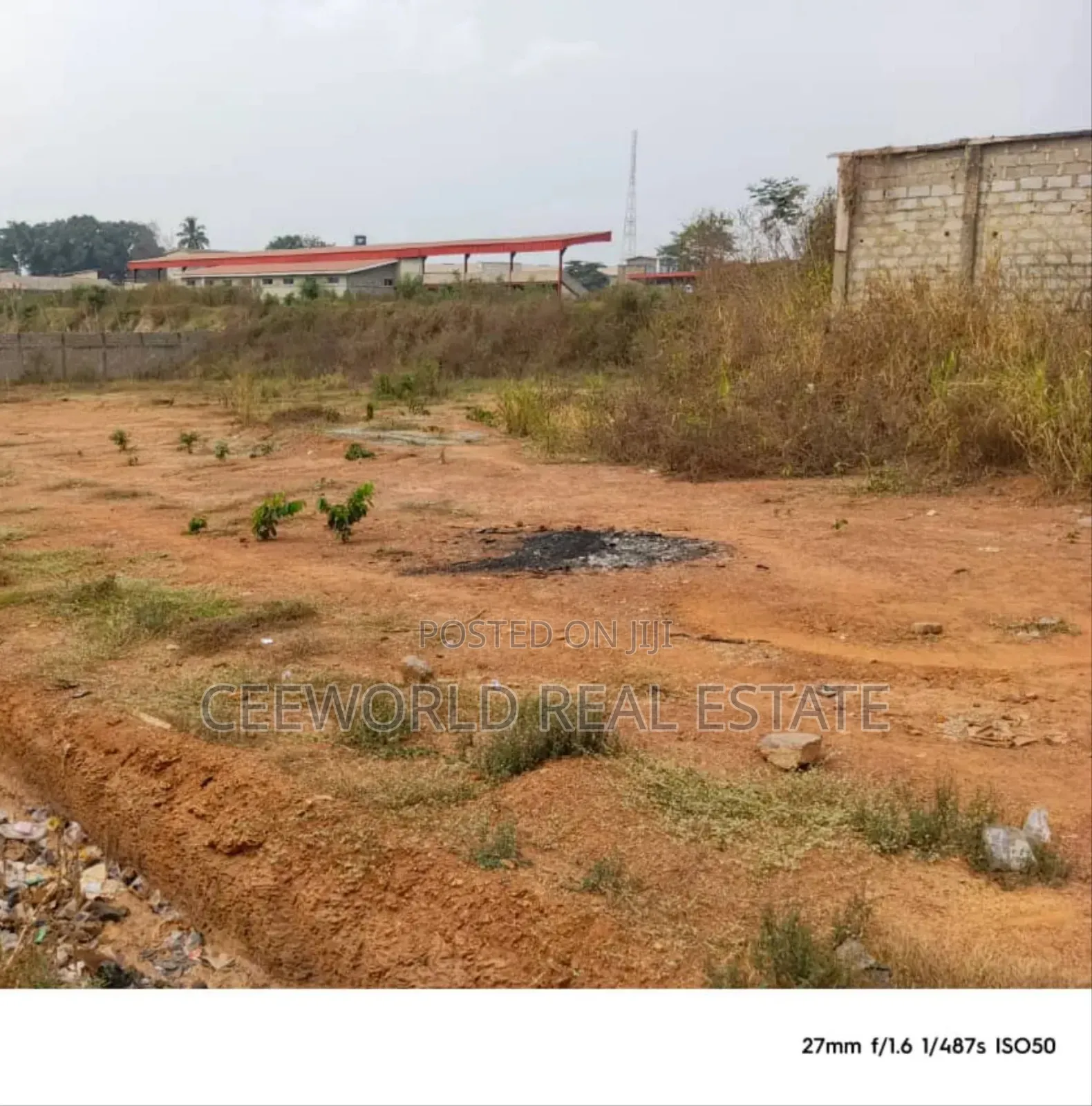 Well Fenced And Gated Land 1,463.236m2 At Idi Ishin, Jericho