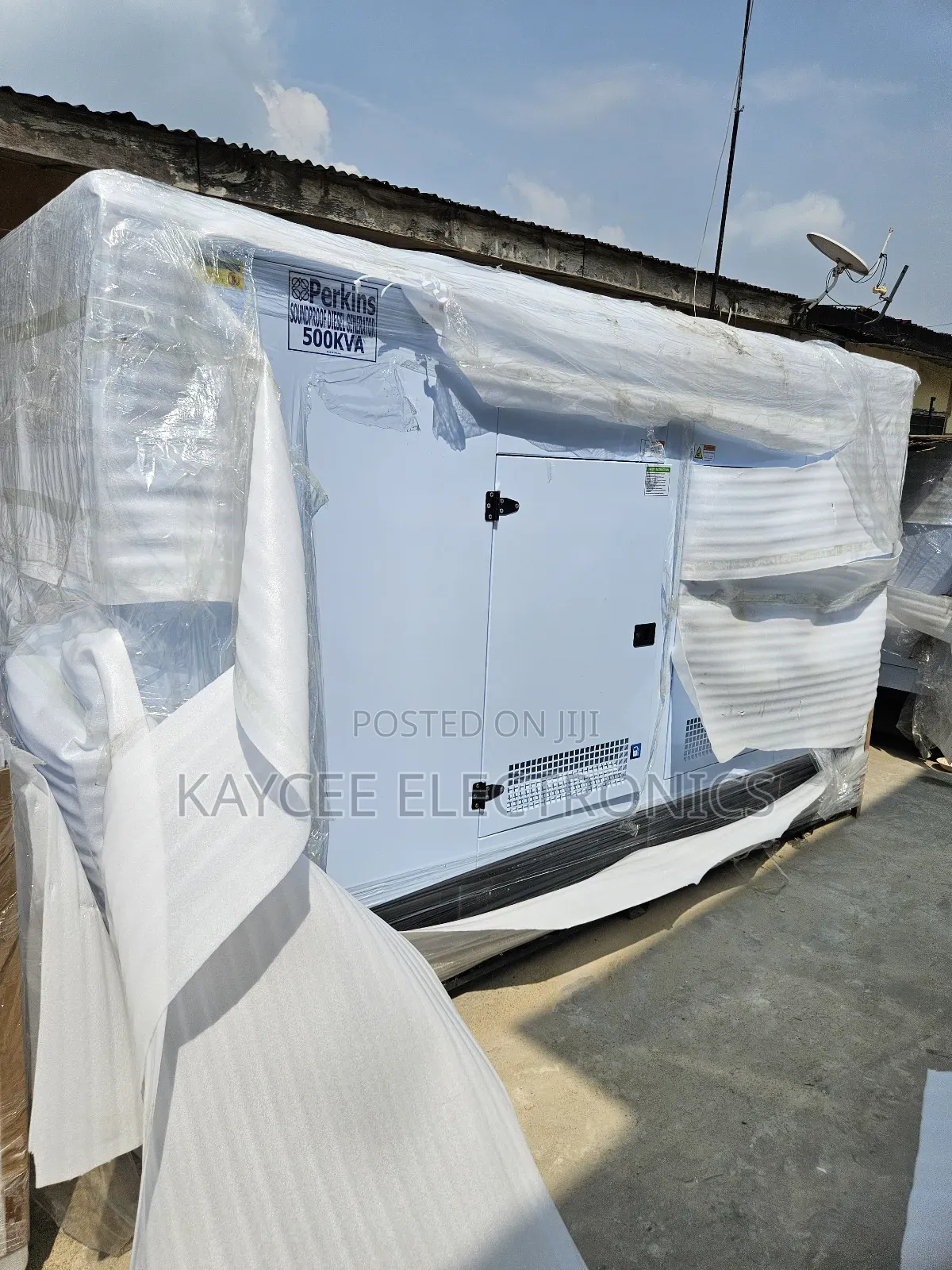 500kva Perkins Diesel Soundproof Generator
