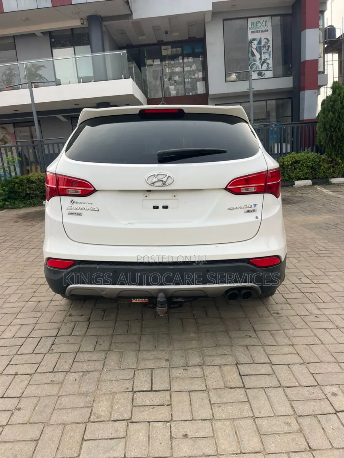 Hyundai Santa Fe Limited 4dr SUV AWD (3.3L 6cyl 6A) 2014 White