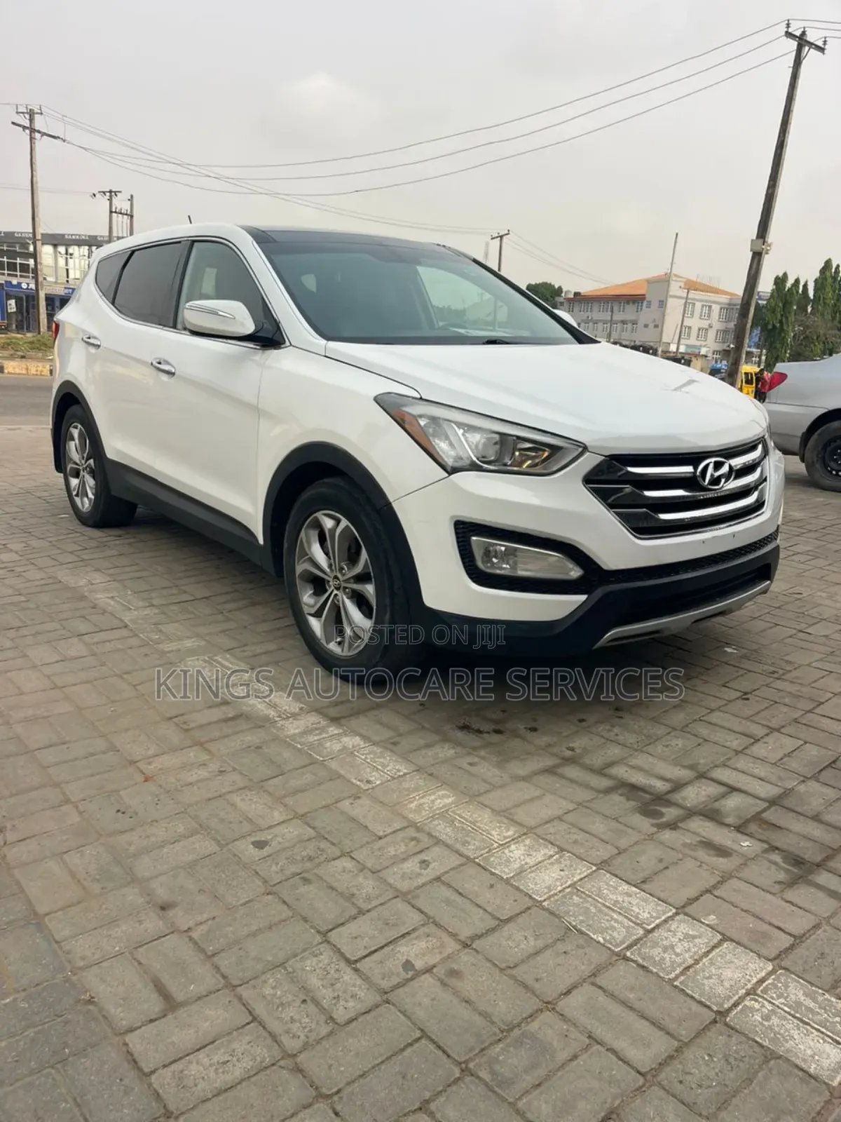 Hyundai Santa Fe Limited 4dr SUV AWD (3.3L 6cyl 6A) 2014 White
