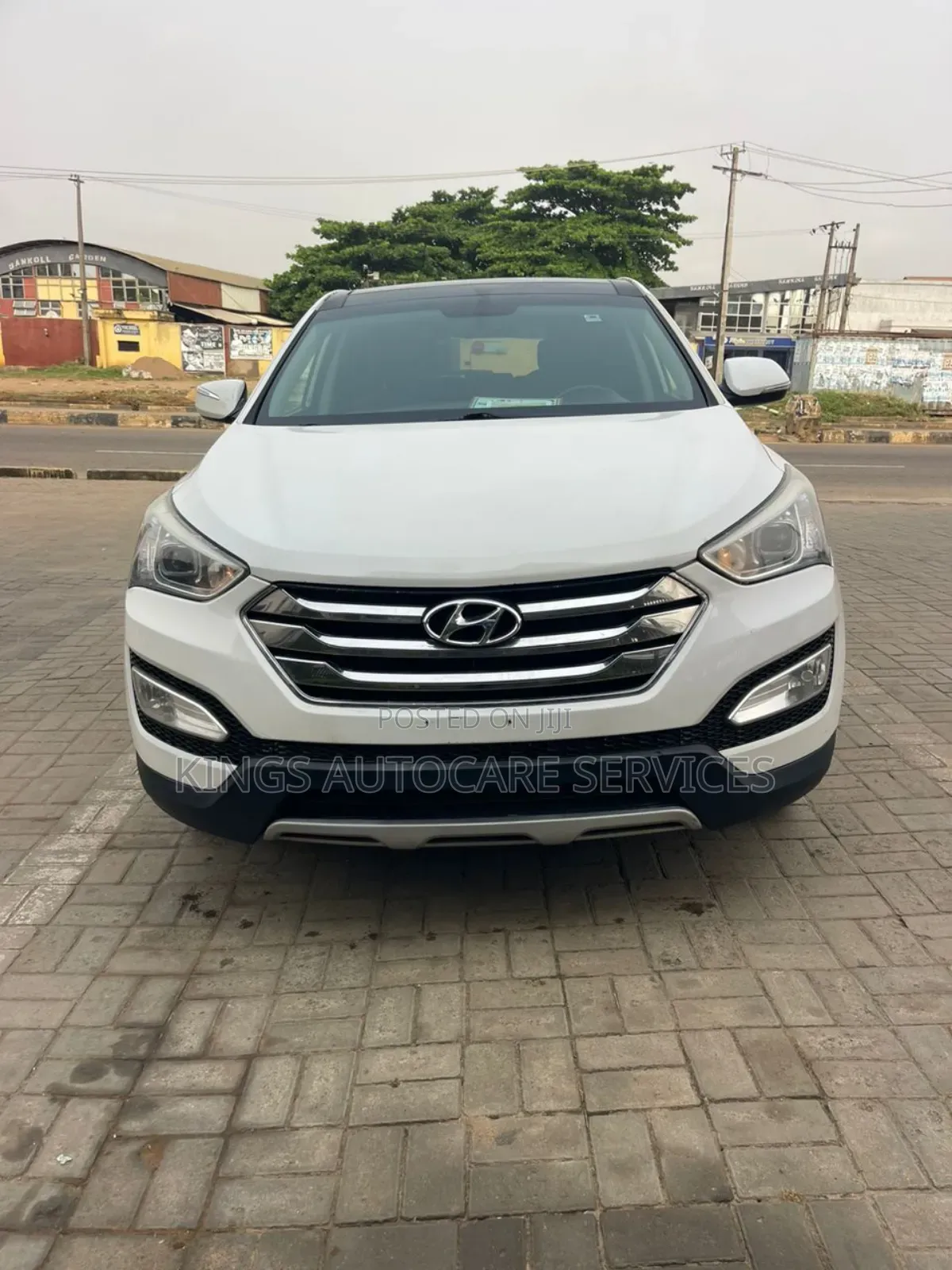 Hyundai Santa Fe Limited 4dr SUV AWD (3.3L 6cyl 6A) 2014 White
