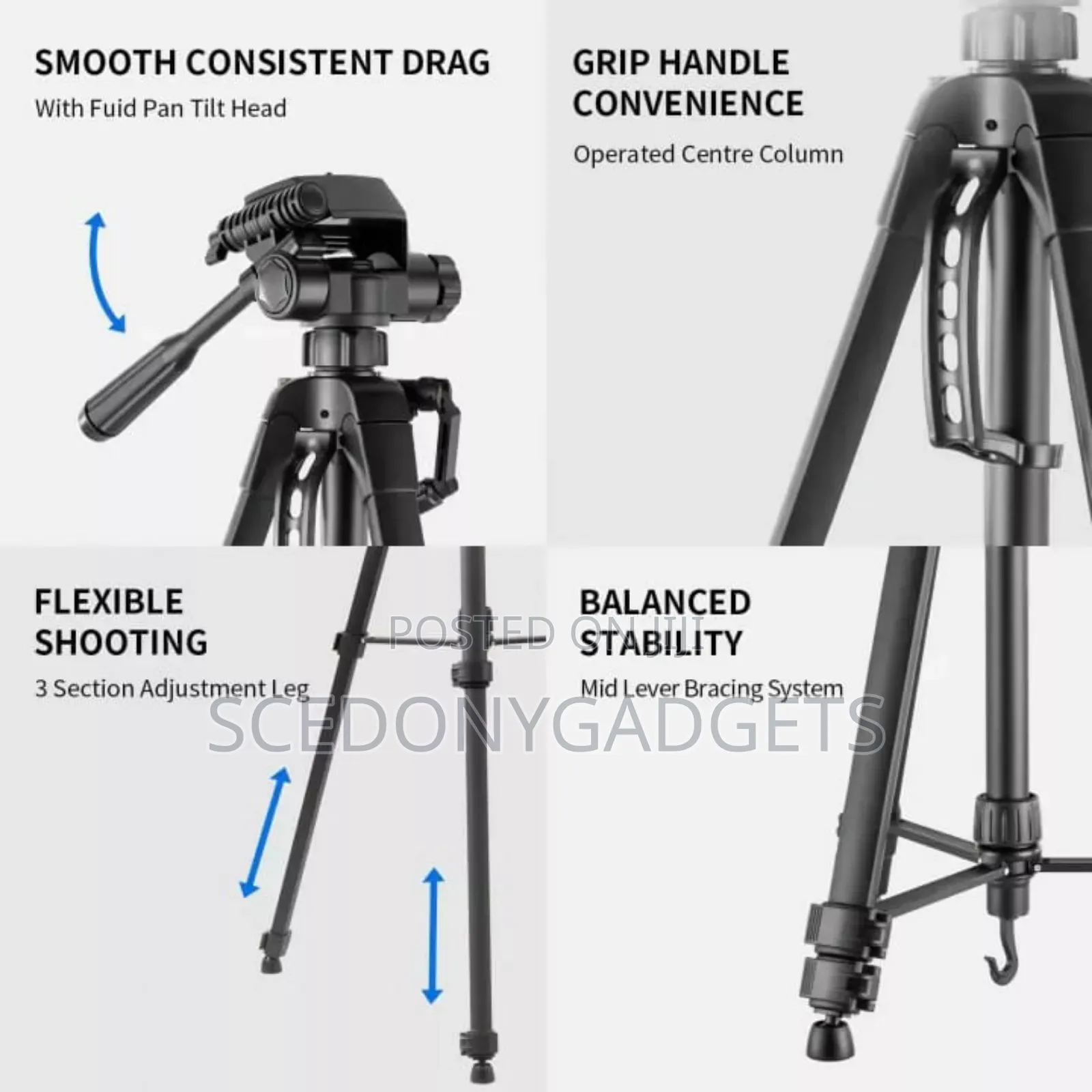 Tripod Stand F-3520t
