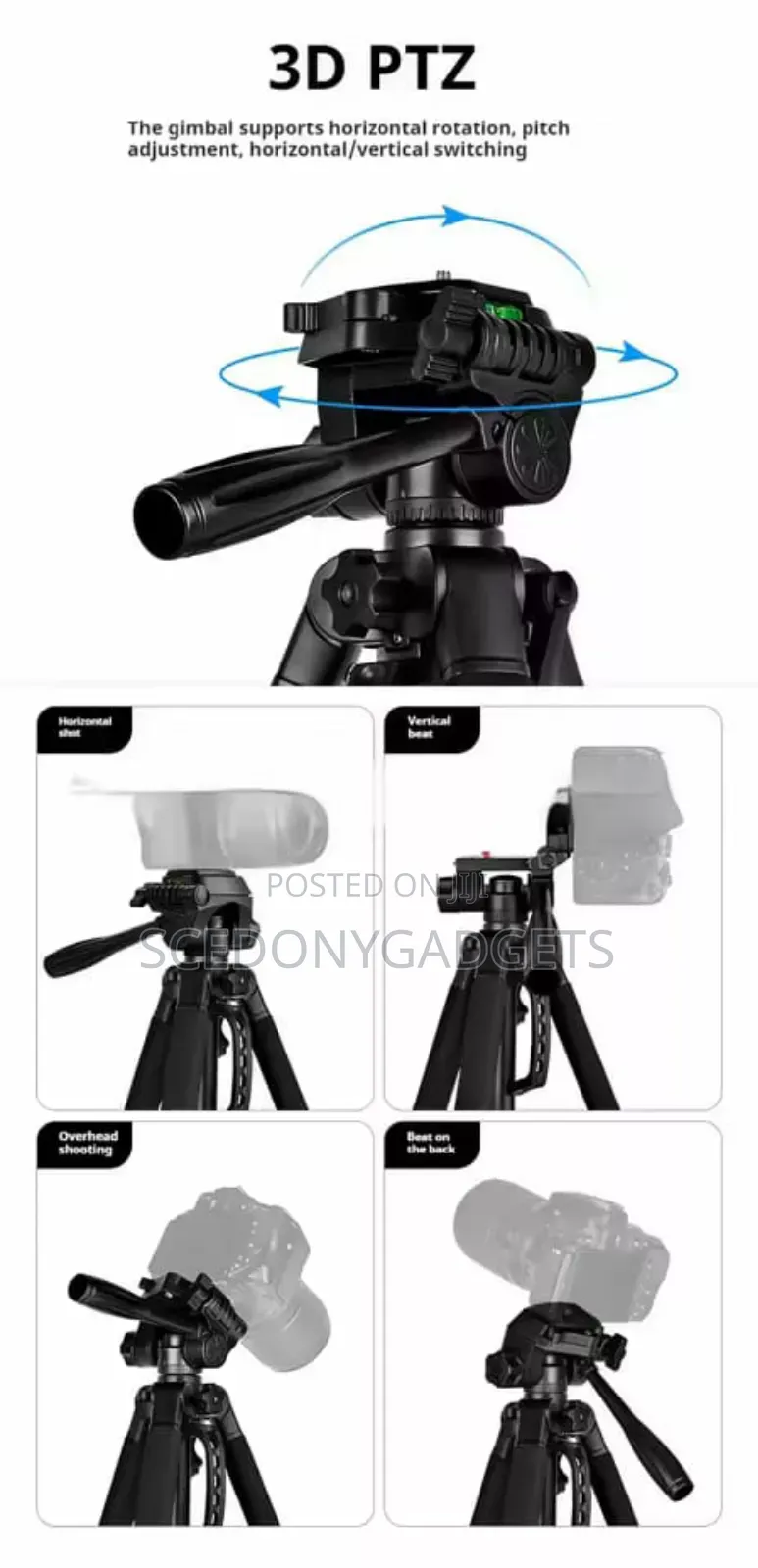 Tripod Stand F-550t