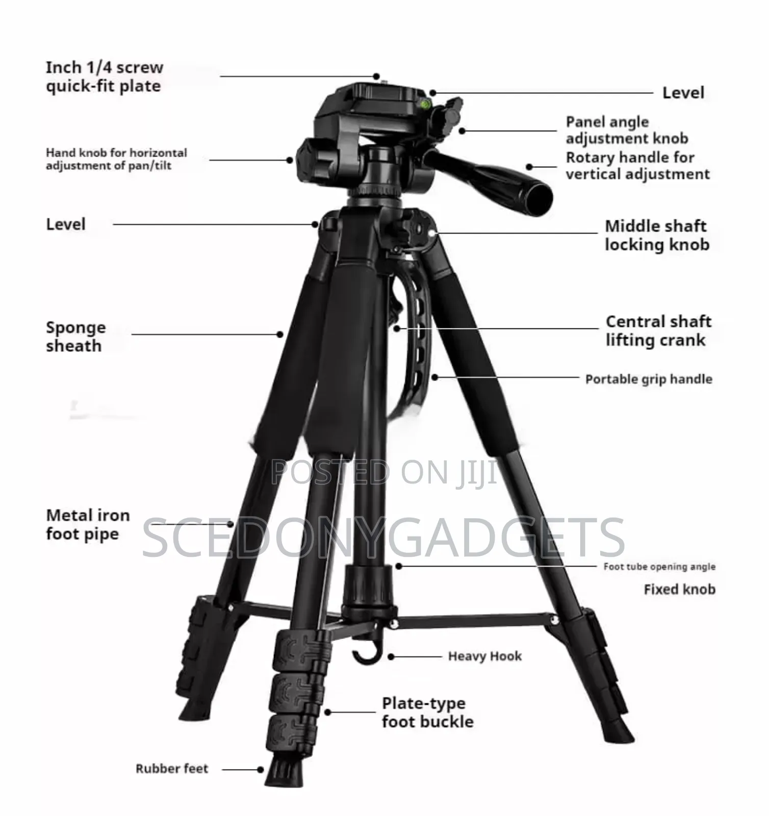 Tripod Stand F-550t