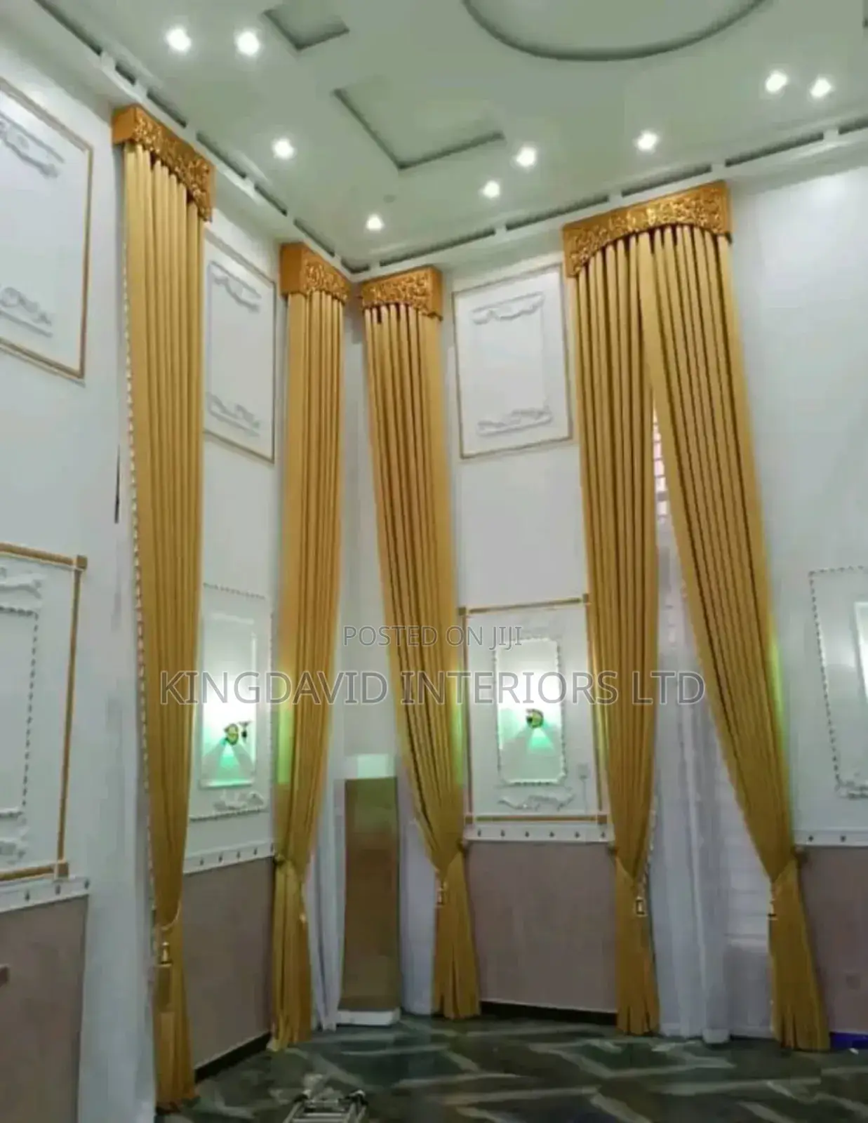 Turkish Curtains Gold