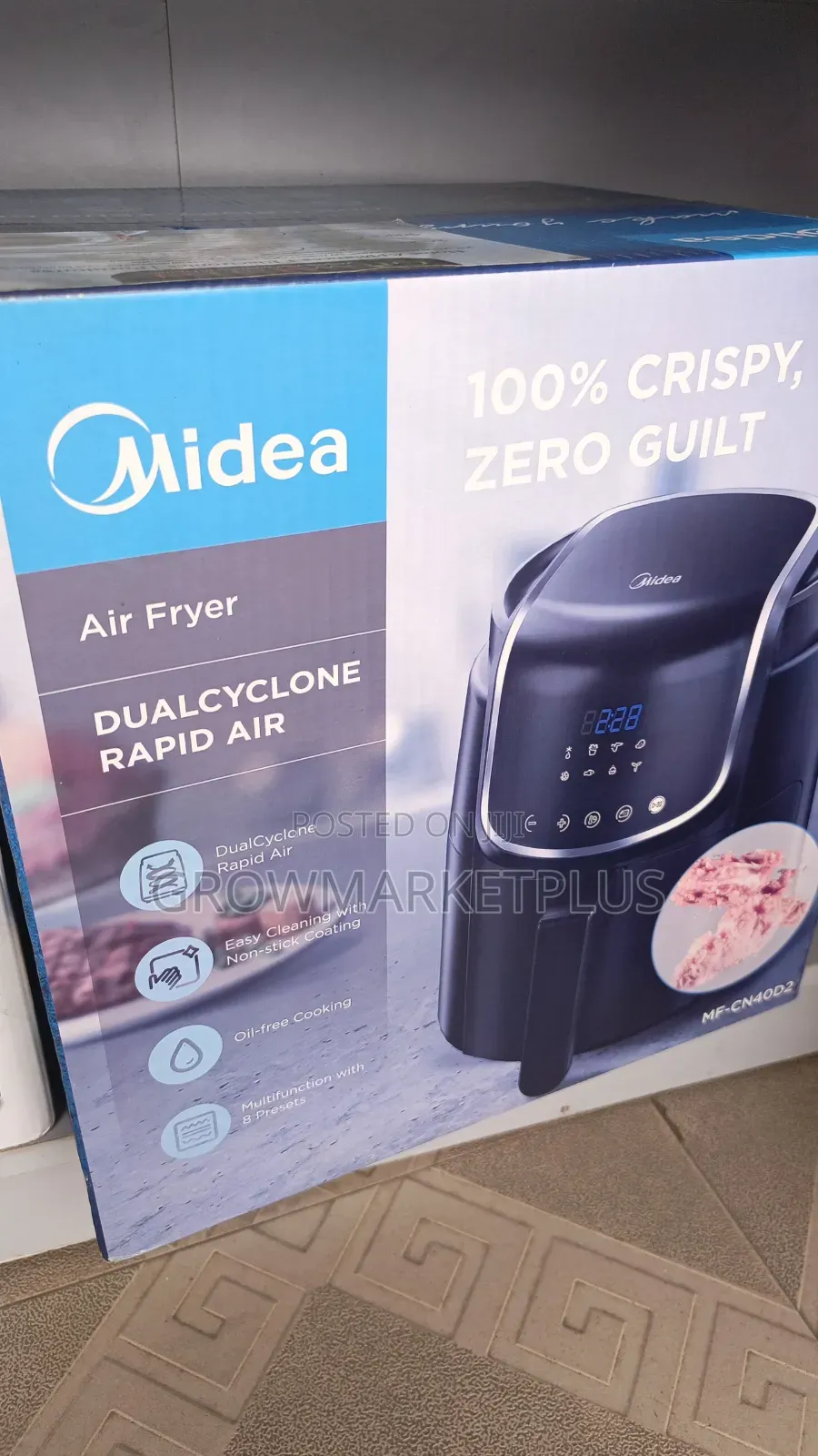 Midea Digital Air Fryer – Model Mf-Cn40d2 (4.0 L | 1500 W)