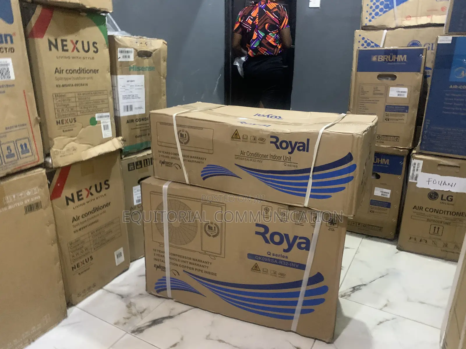 Royal Qk09rsa R32 1hp Inverter Ac With Turbo Cooling