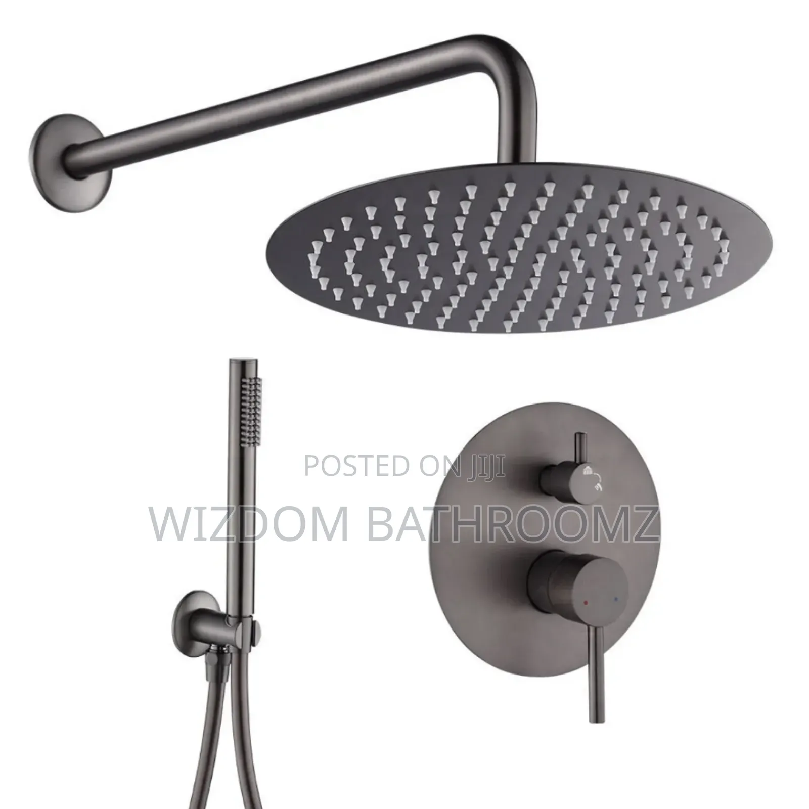 Concealed Round Shower Set