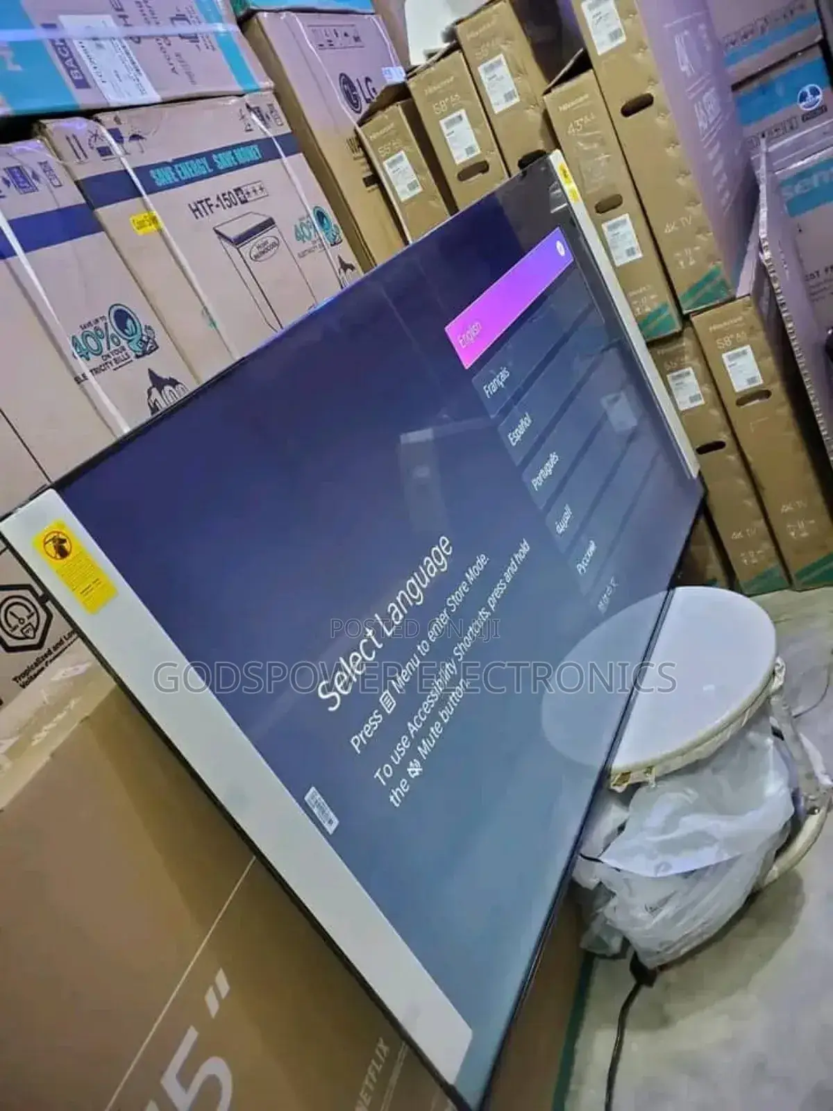 Original Hisense 65 Inch Uhd Smart Tv 2 Years Warranty