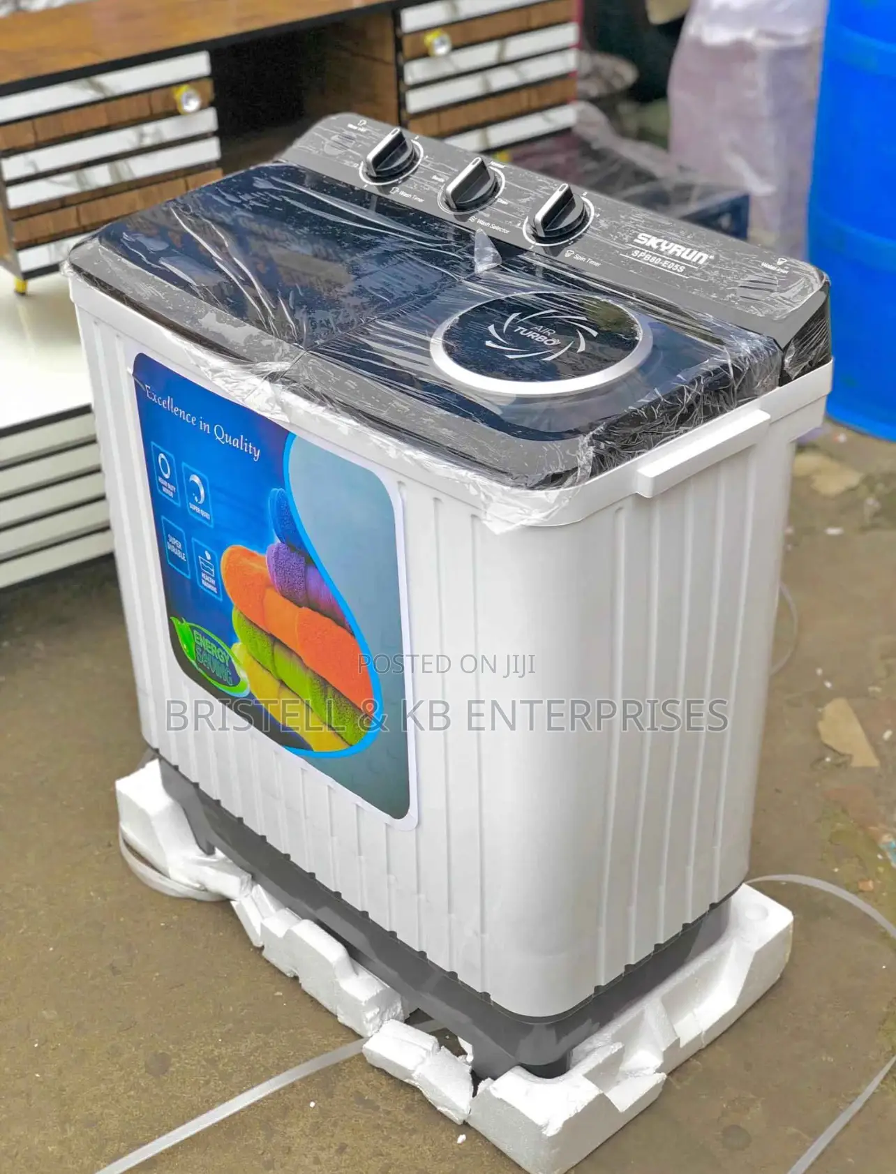 Skyrun Washing Machine 8kg Twin Tube