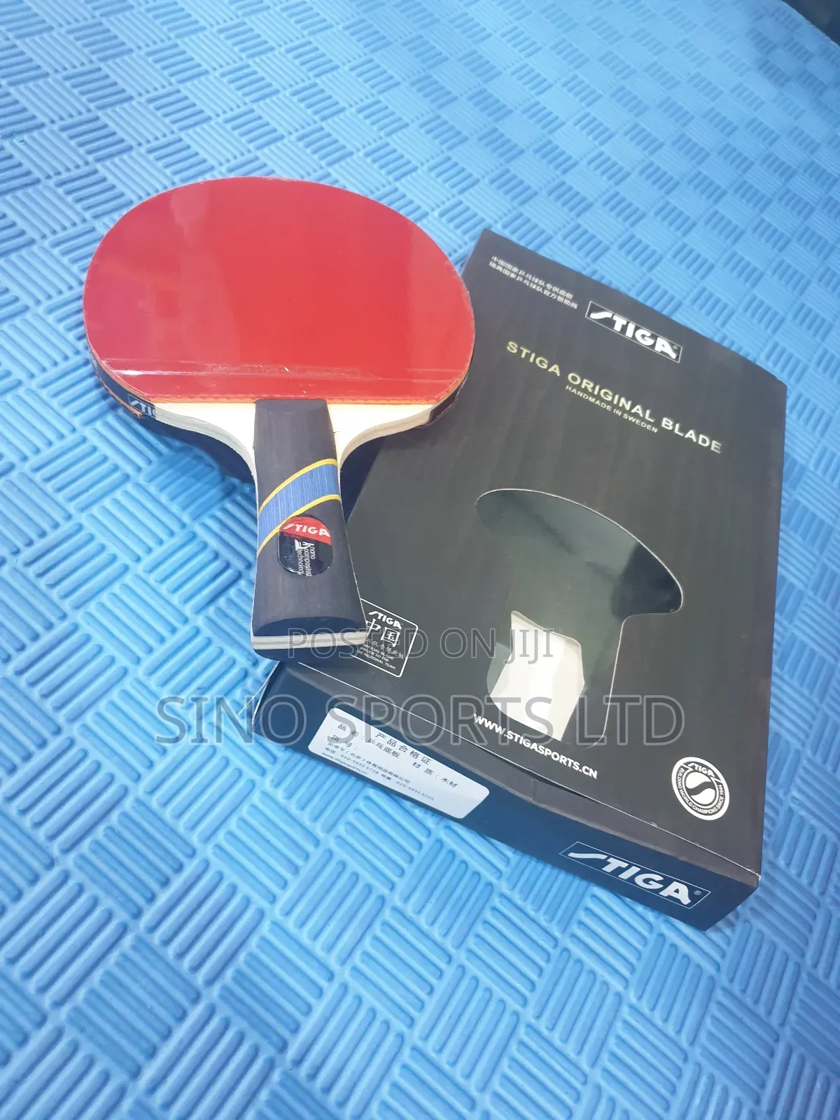Stiga Nitro Table Tennis Racket.