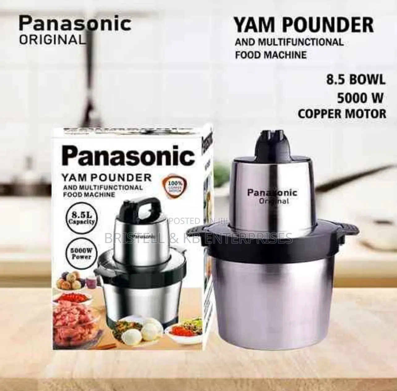 Pansonic Yam Pounder 8.5 Liters