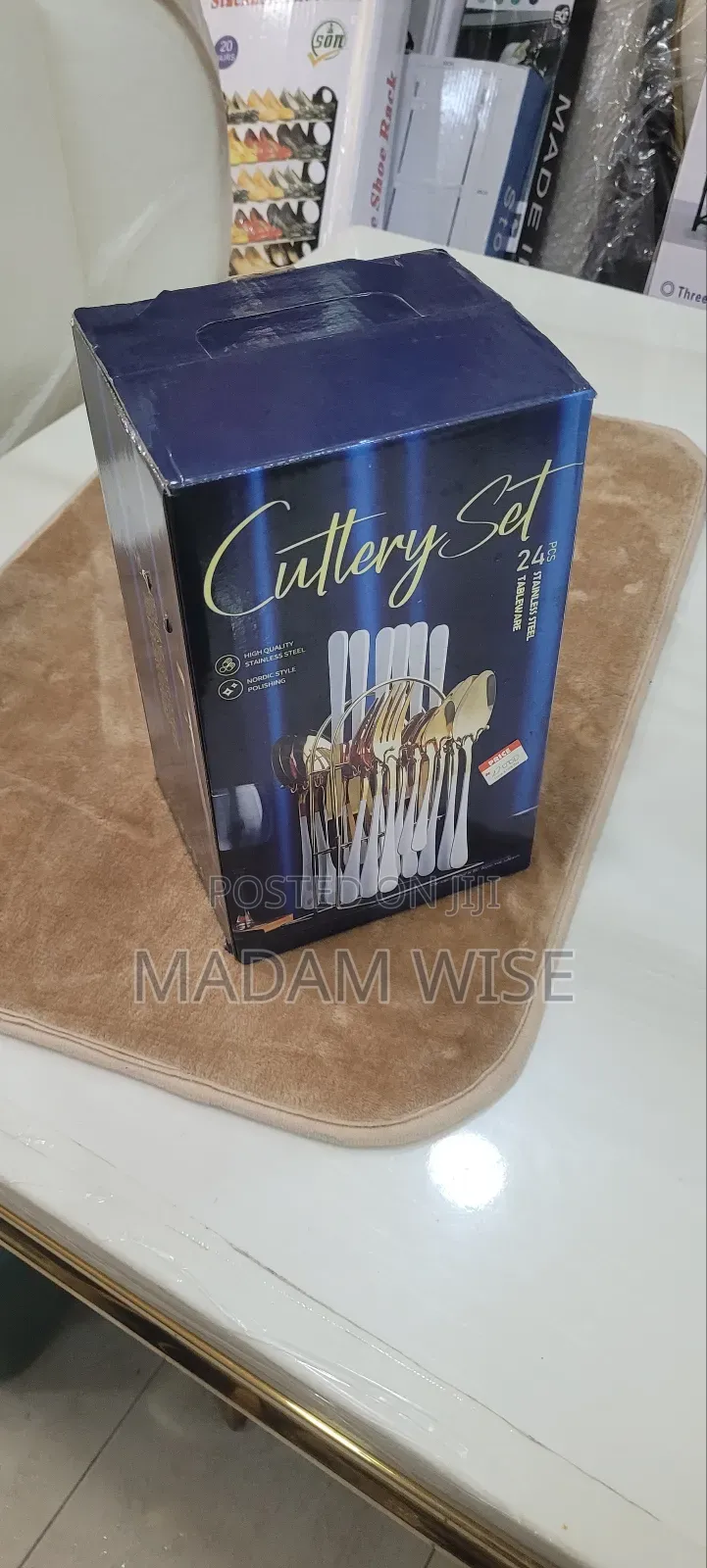 Cutlery Set . High Quality Stainless Steel( Nordric Style Polishing)