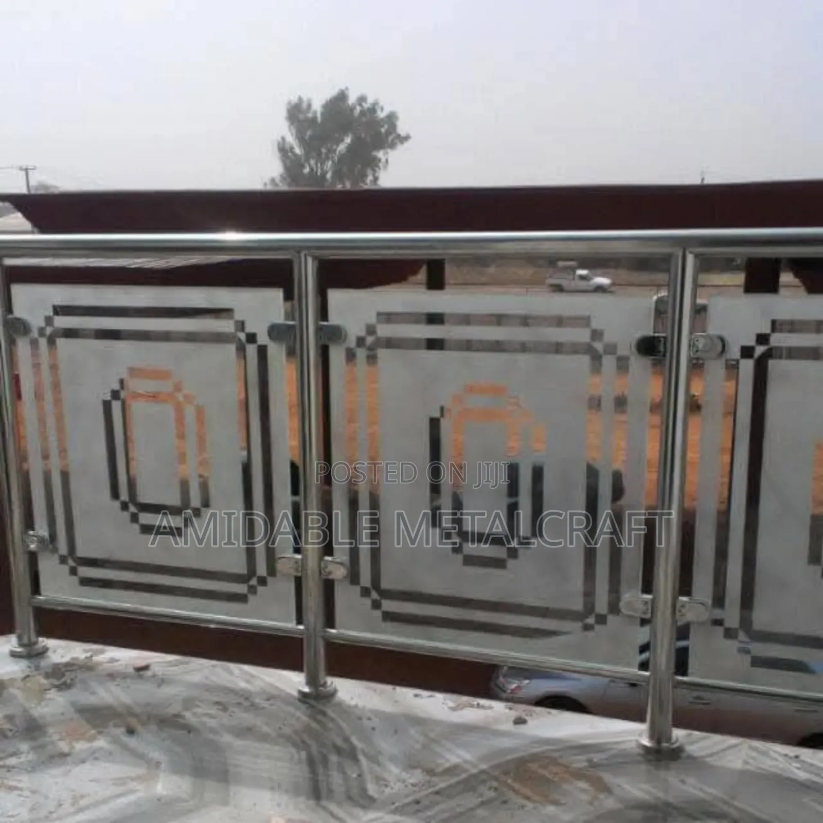 Glass Stainless Steel Railings Staircase
