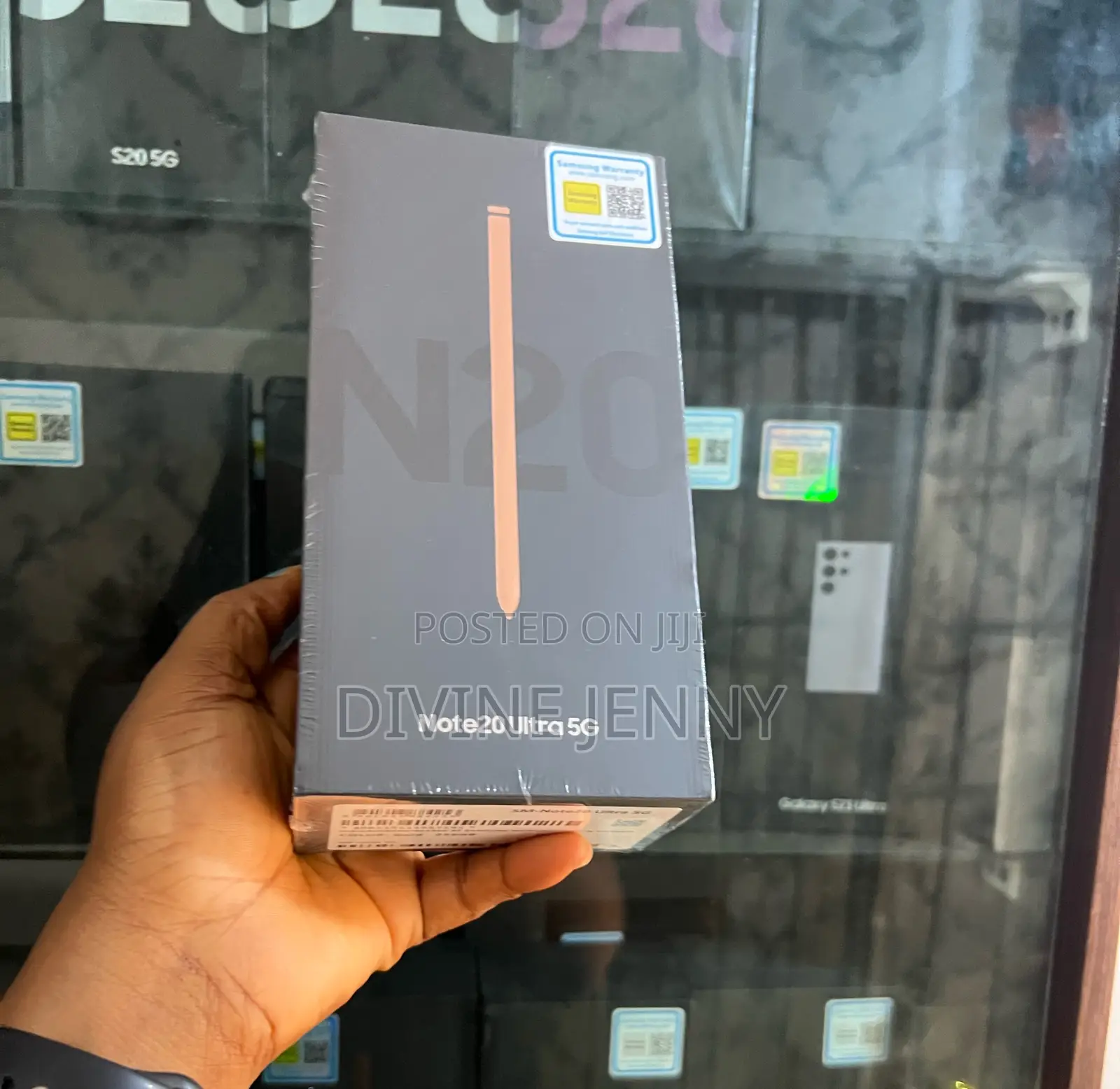 New Samsung Galaxy Note 20 Ultra 5G 256 GB Gold