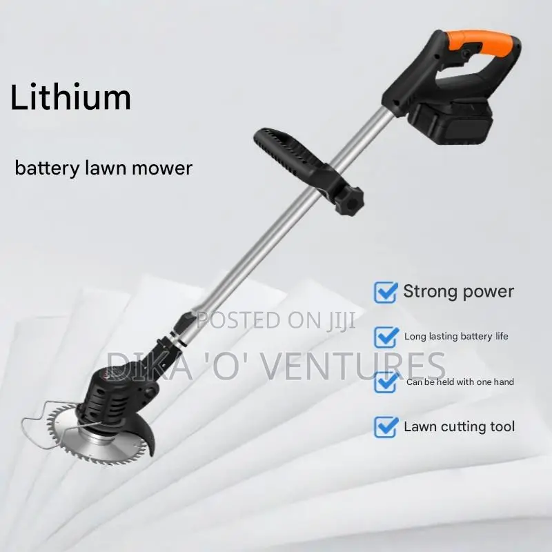 Battery Cordless Electric Mower Grass Cutter With Cutting Blade