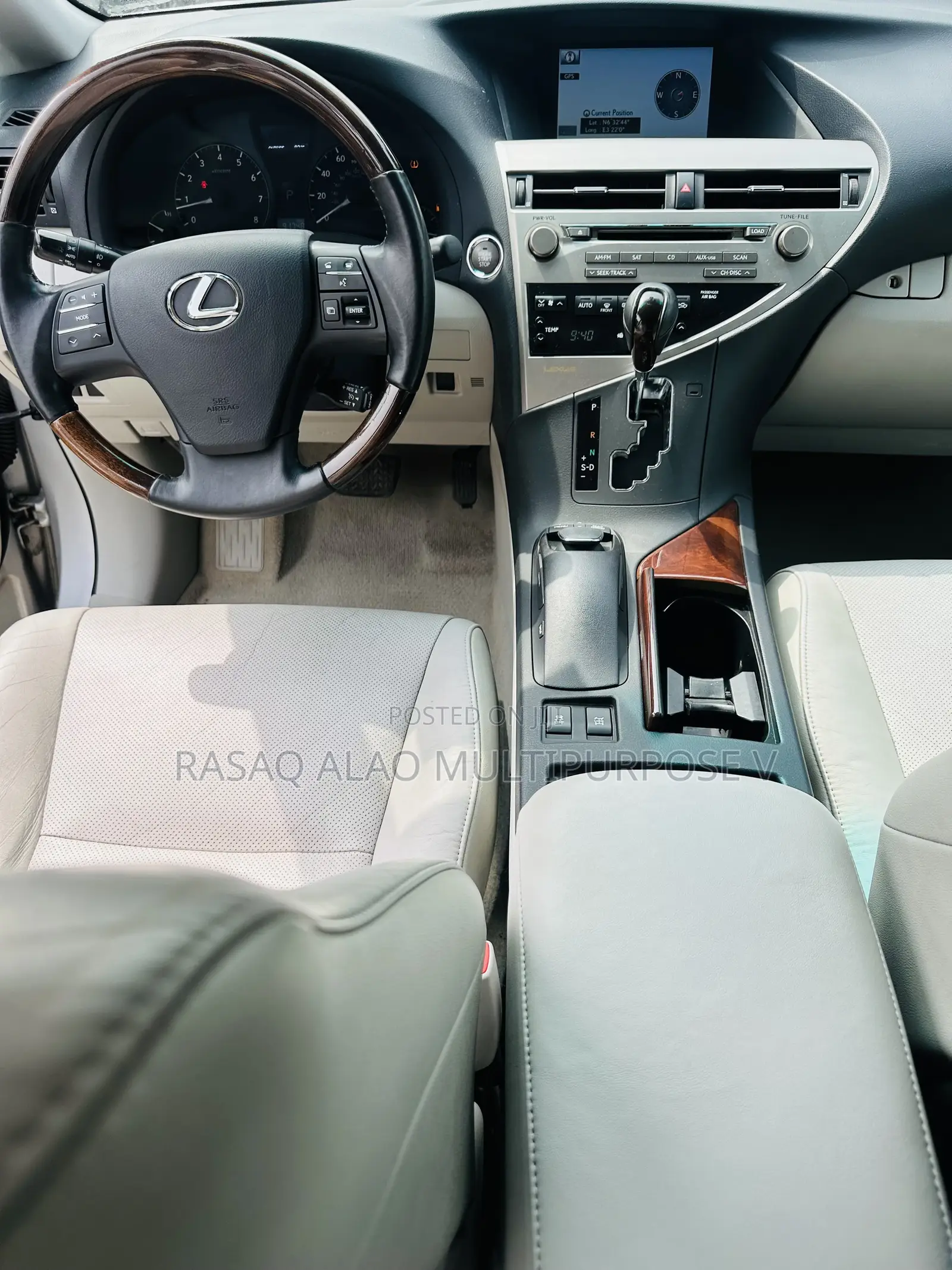 Lexus RX 350 2011 Silver