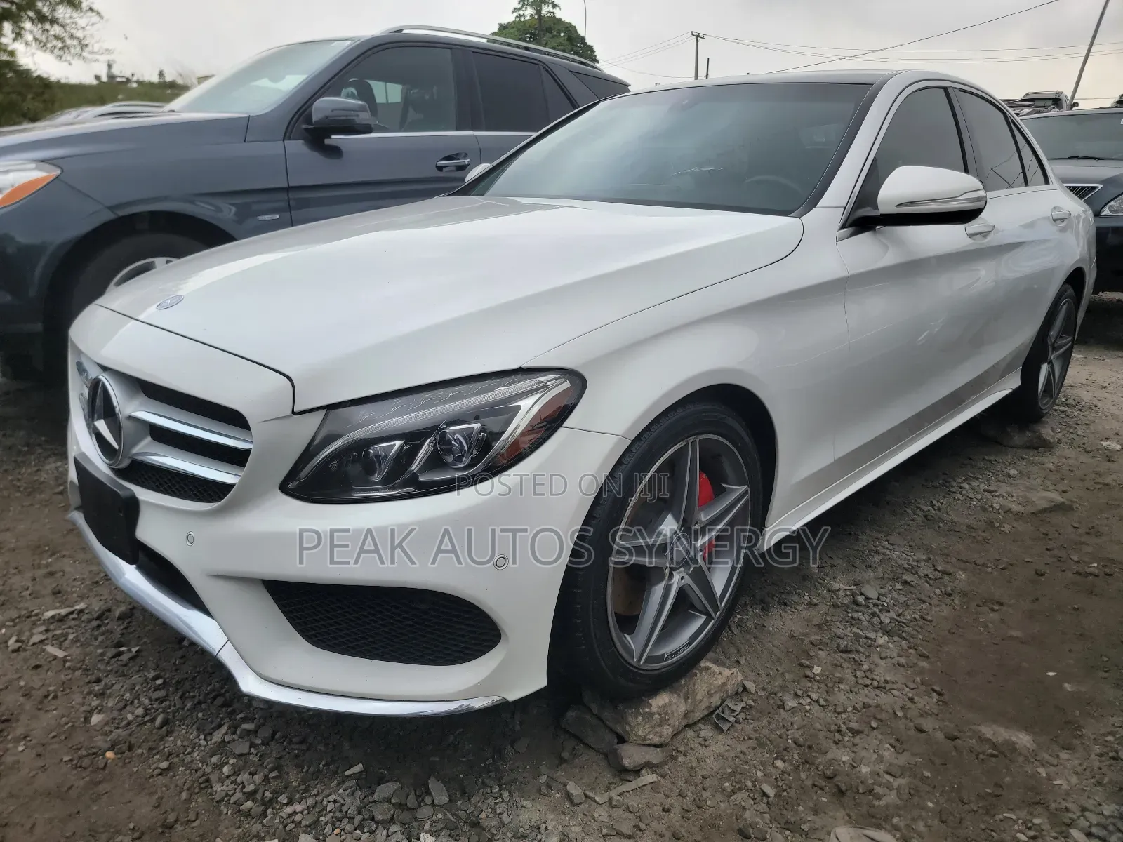 Mercedes-Benz C400 2017 White