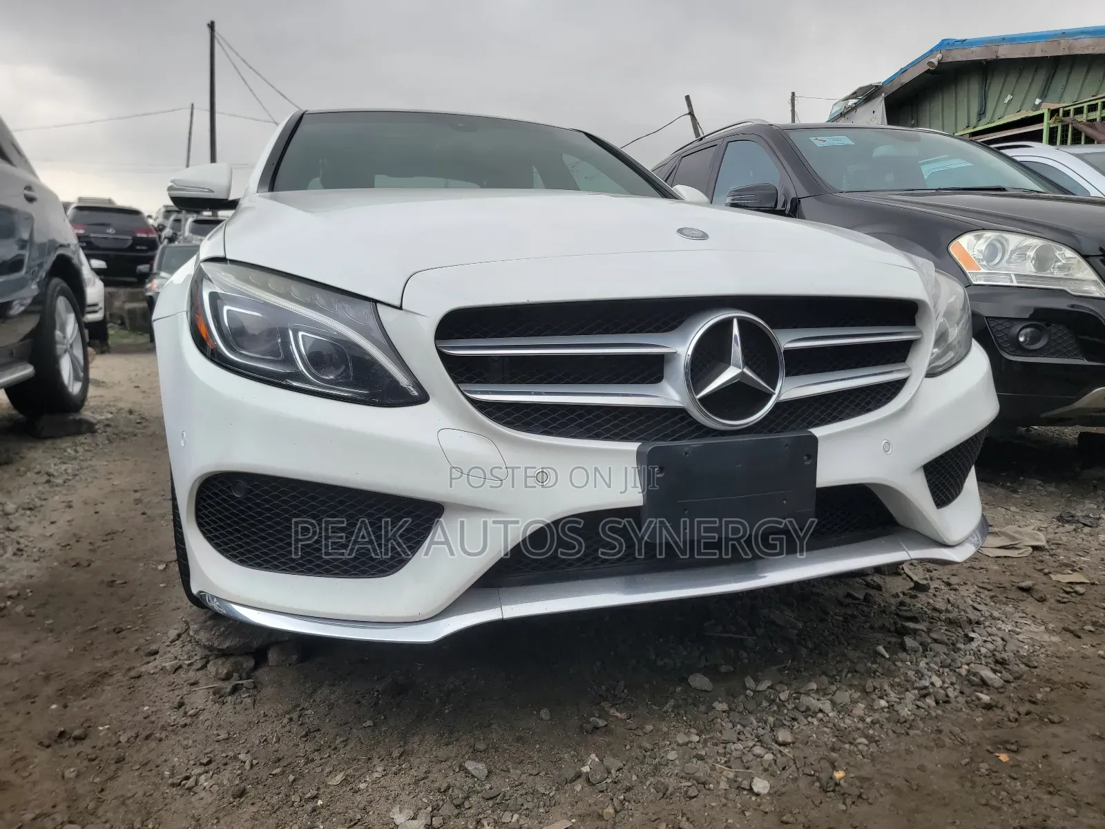 Mercedes-Benz C400 2017 White