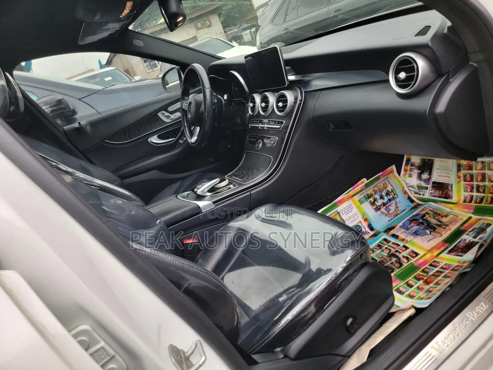Mercedes-Benz C400 2017 White