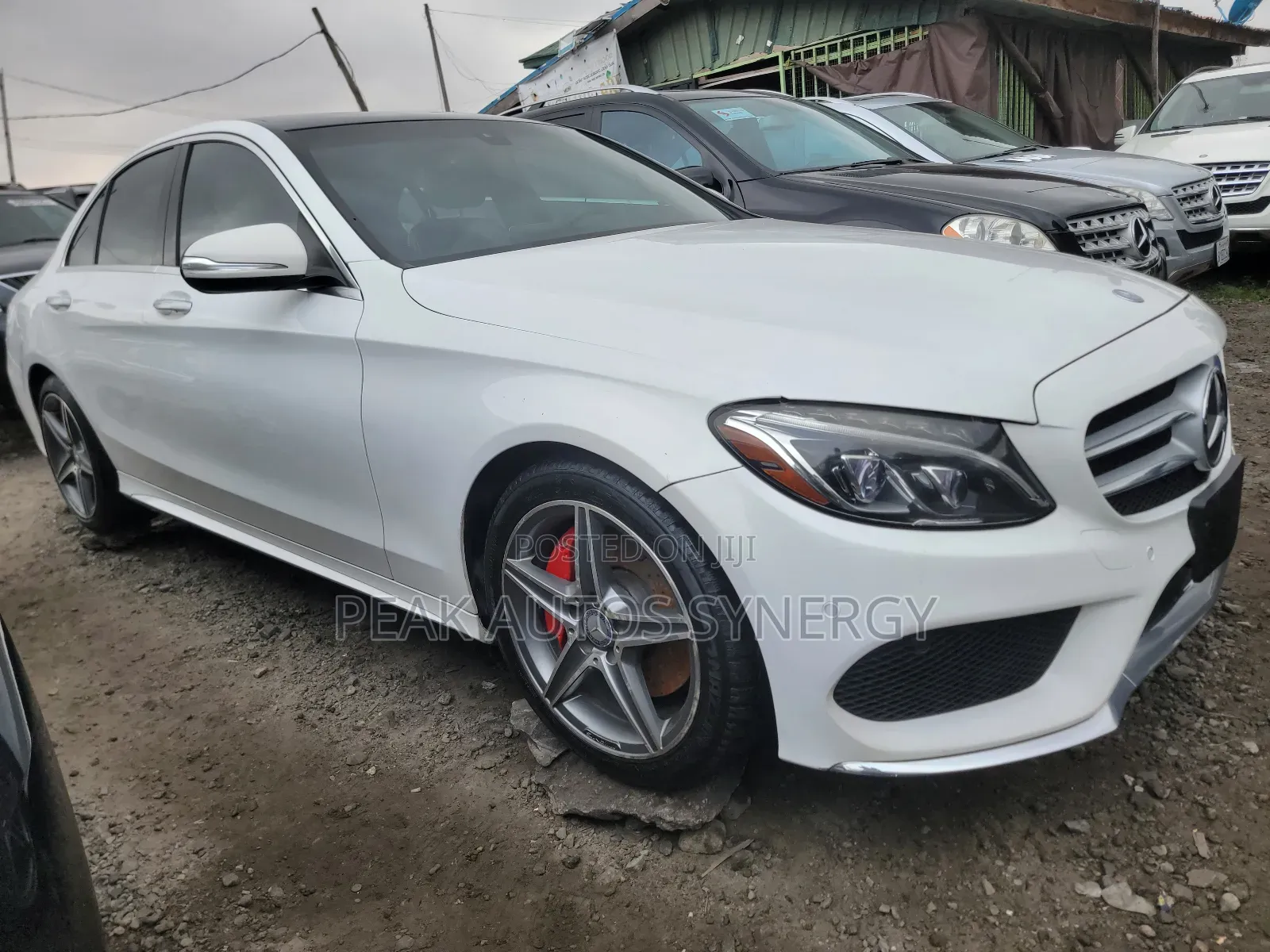 Mercedes-Benz C400 2017 White