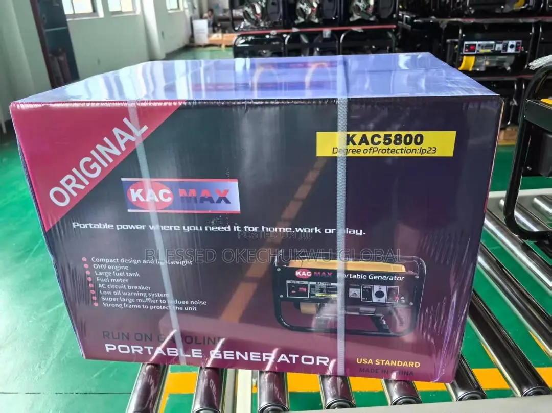 Original 4.5kva Kac Generator Newly Product With Warranty Copper Coil