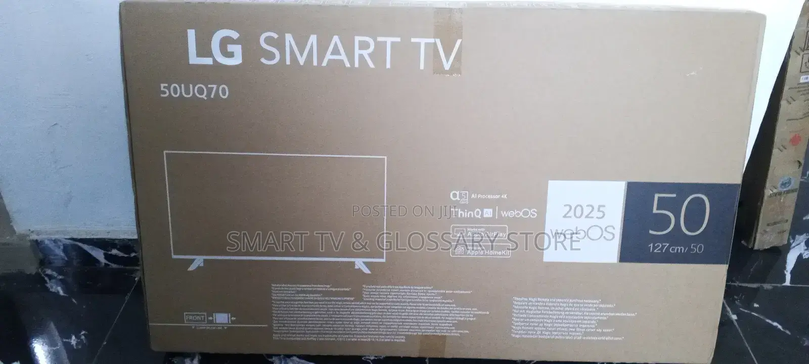 50 Inches Smart Tv Sharp Contrast 4k Ultra Uhd Screen Transition