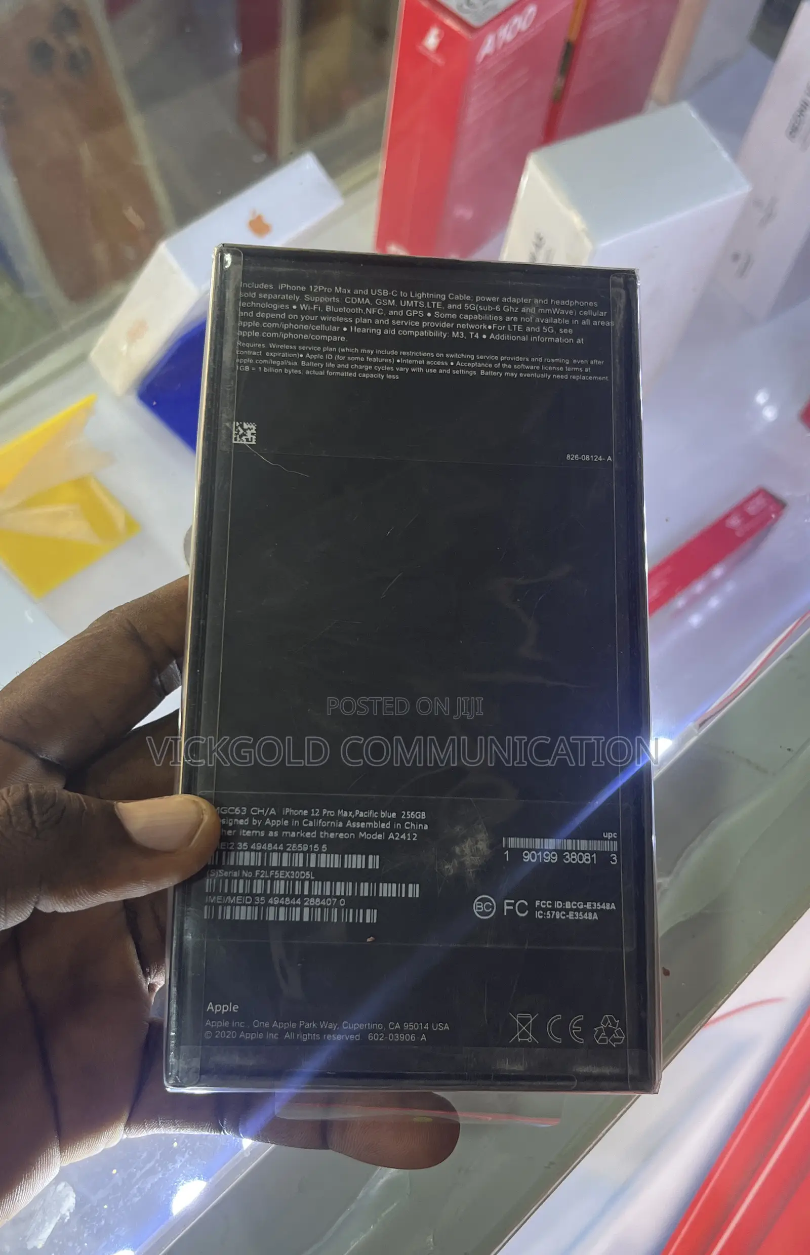 New Apple iPhone 12 Pro Max 256 GB Black